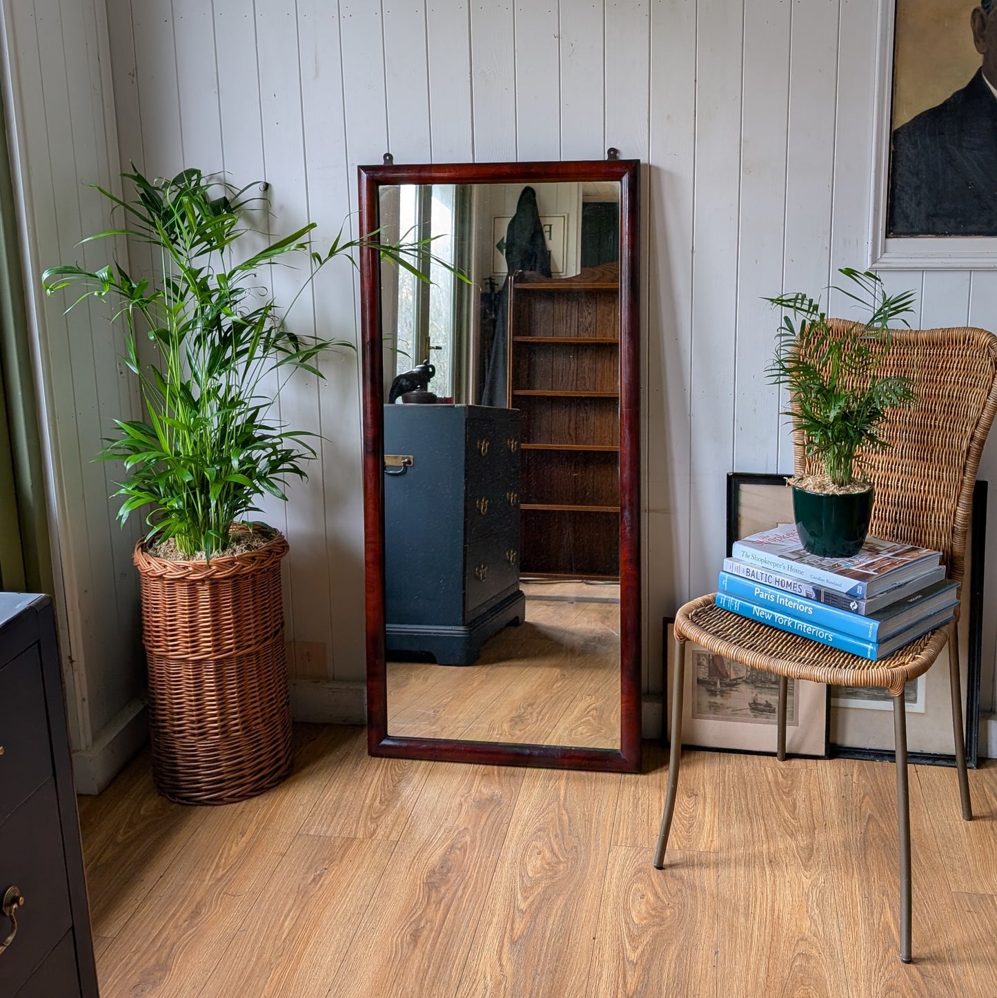 Large Victorian Shop Mirror