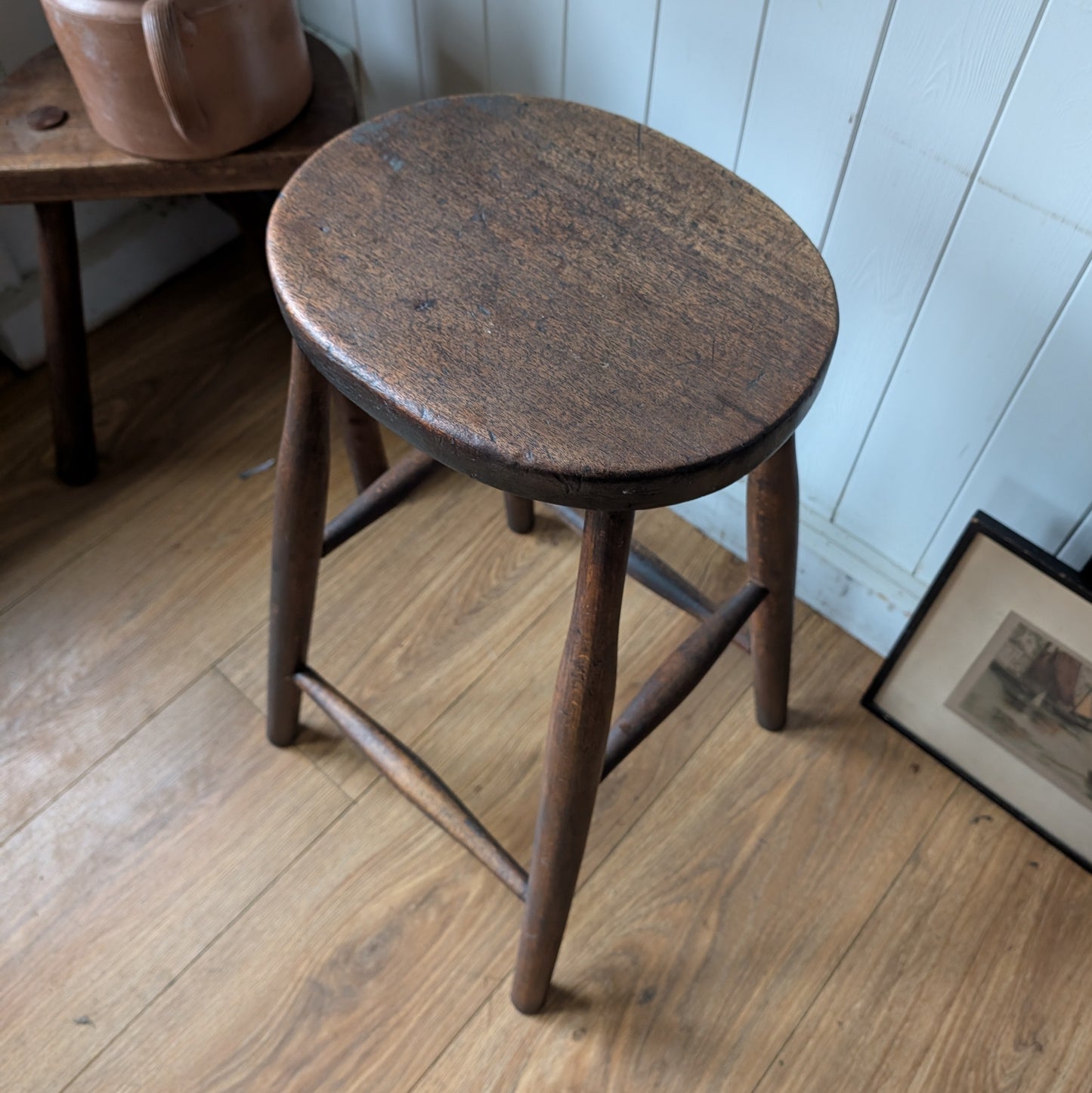 Victorian Kitchen Stool