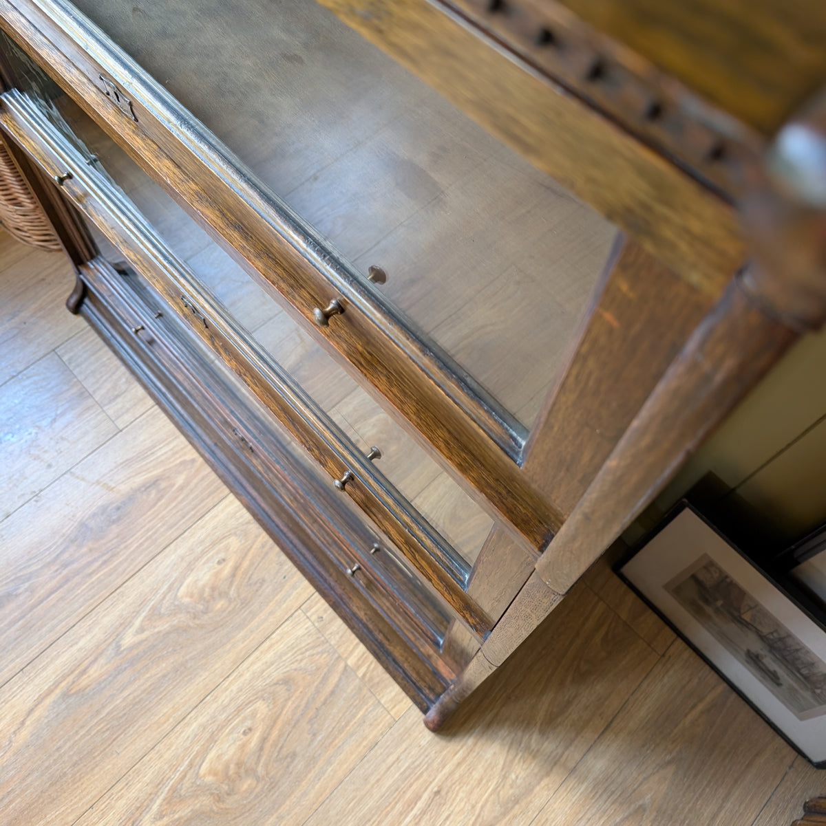 Antique Barristers Bookcase by Lebus