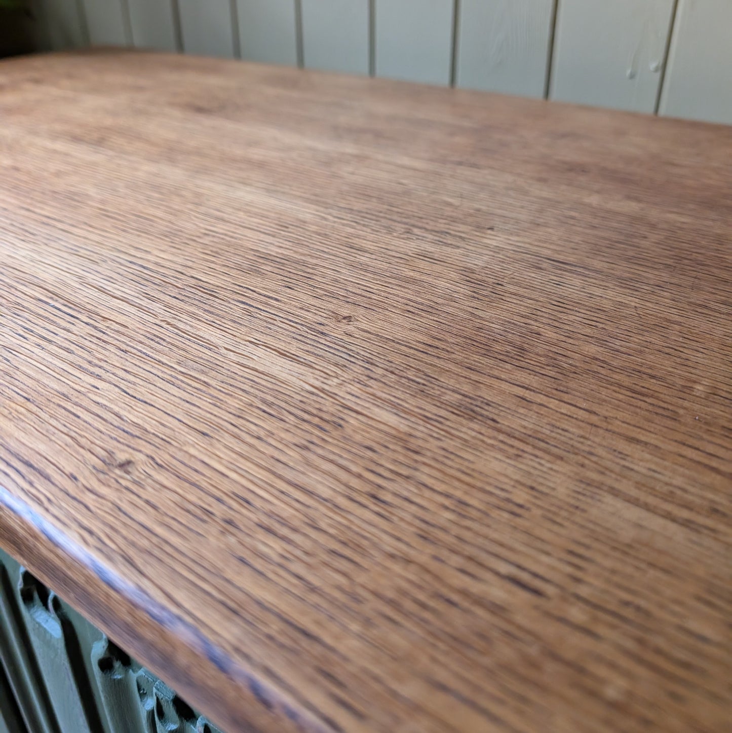 Large Painted Vintage Blanket Box
