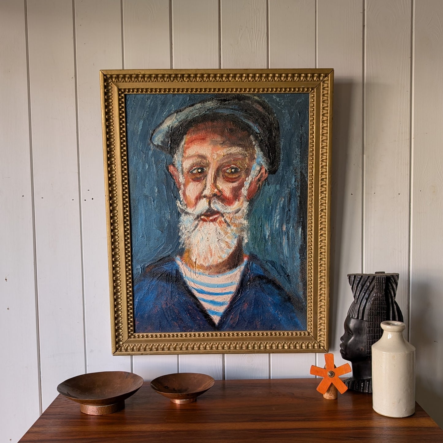French Oil Portrait