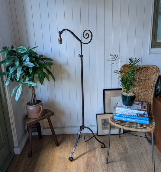 Antique Iron Height Adjustable Floor Lamp