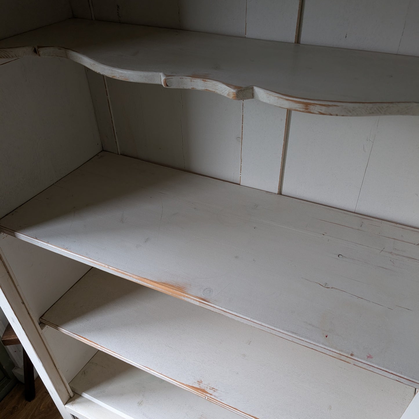 Large French Antique Glazed Cupboard