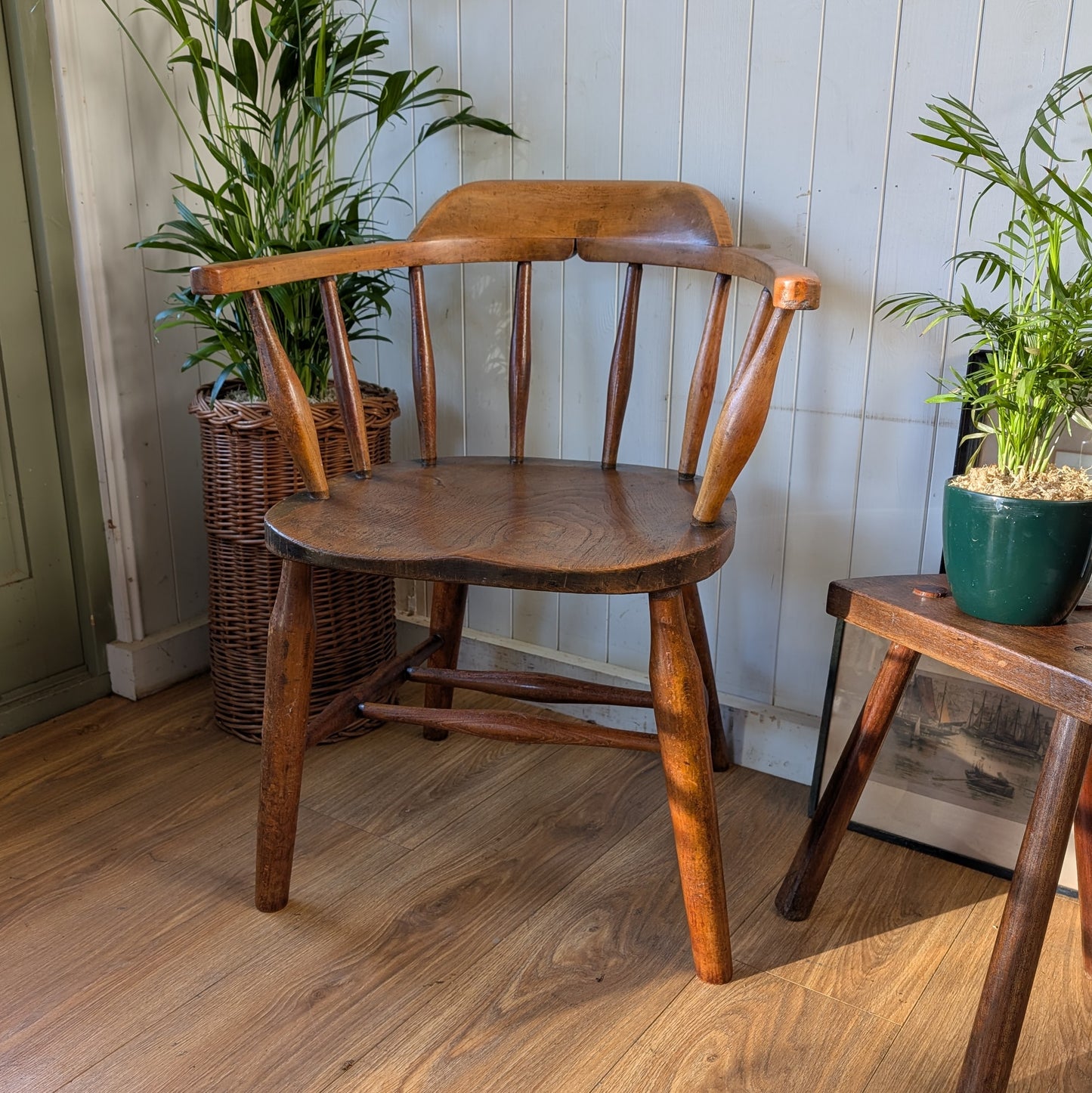 Antique Smokers Bow Chair