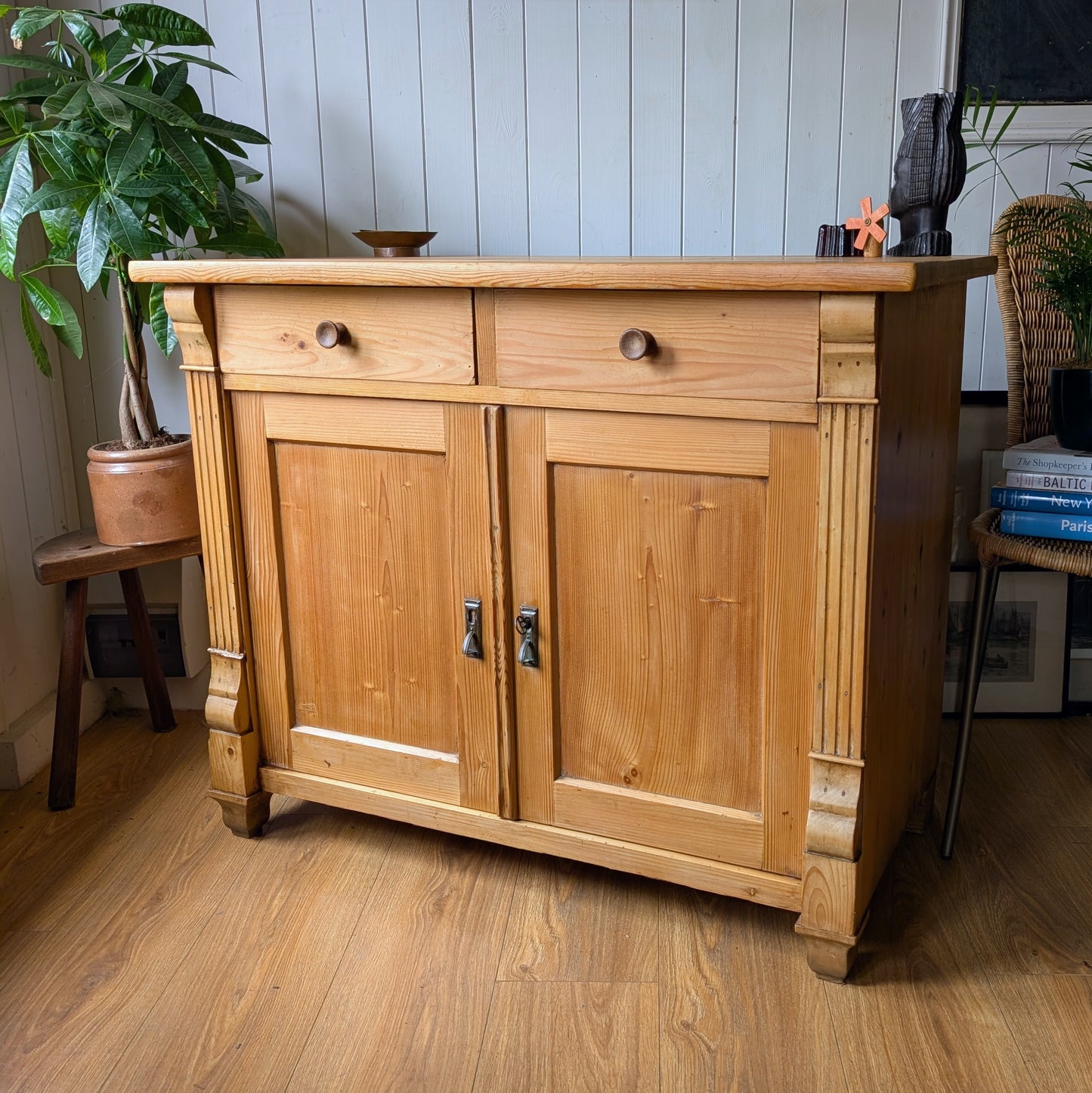 Rustic French Pine Cupboard