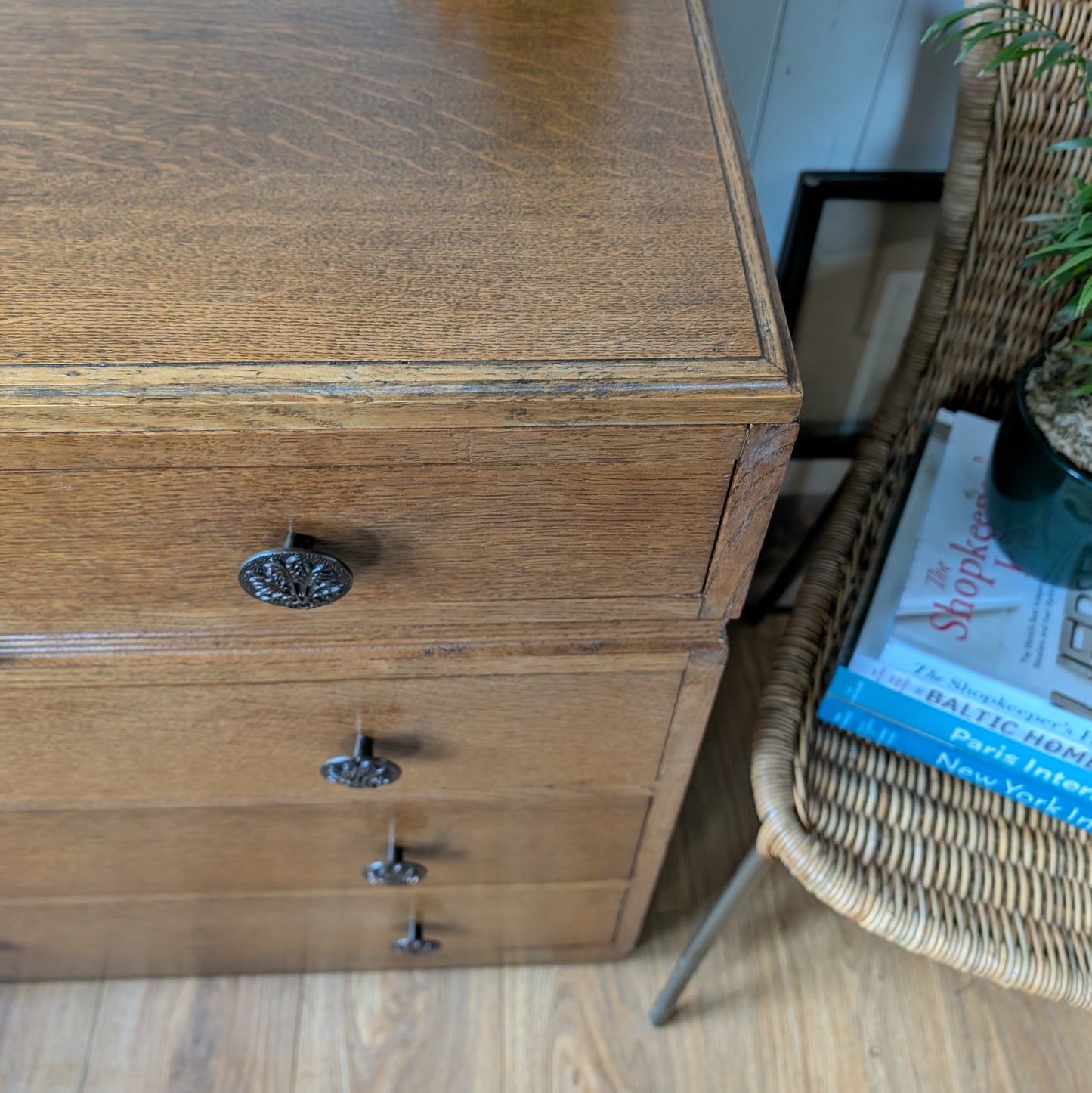 Art Deco Oak Chest of Drawers