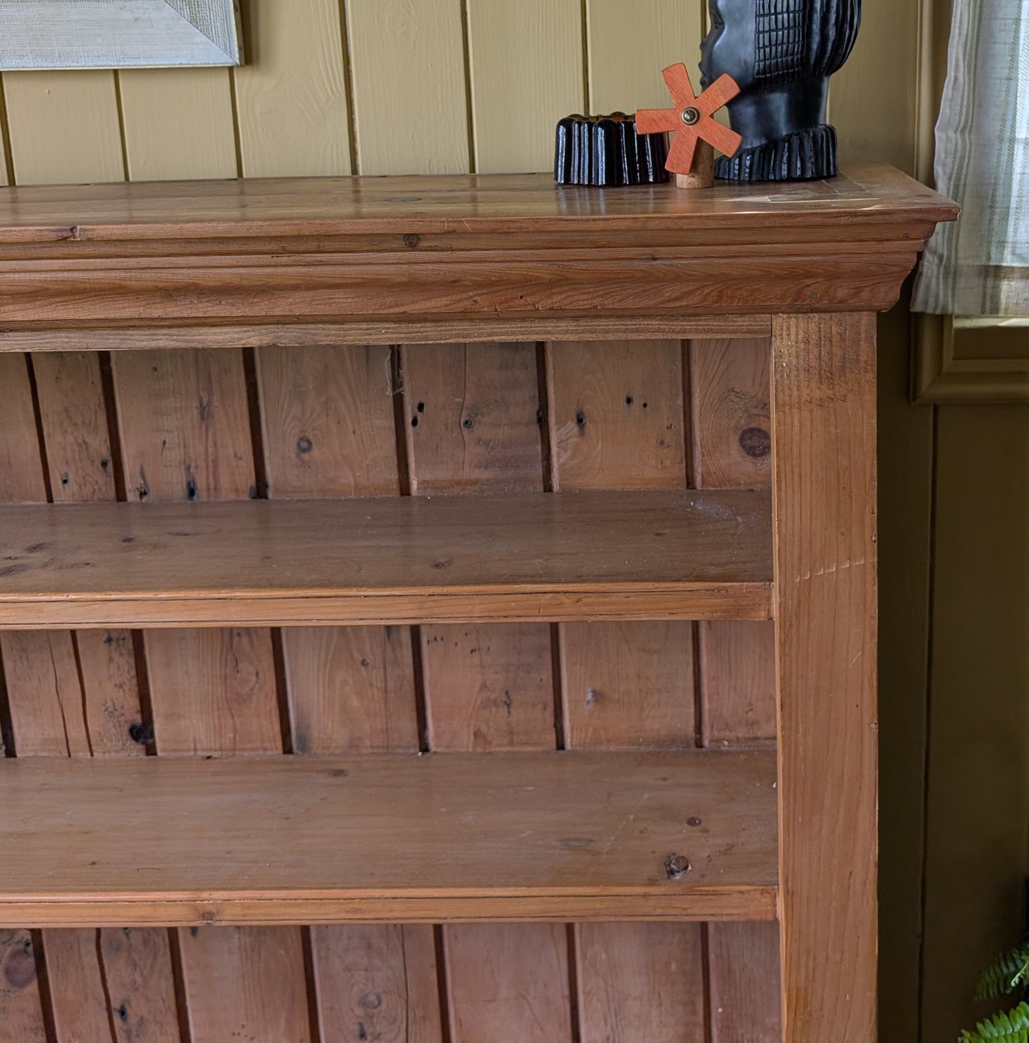 Rustic Antique Bookcase