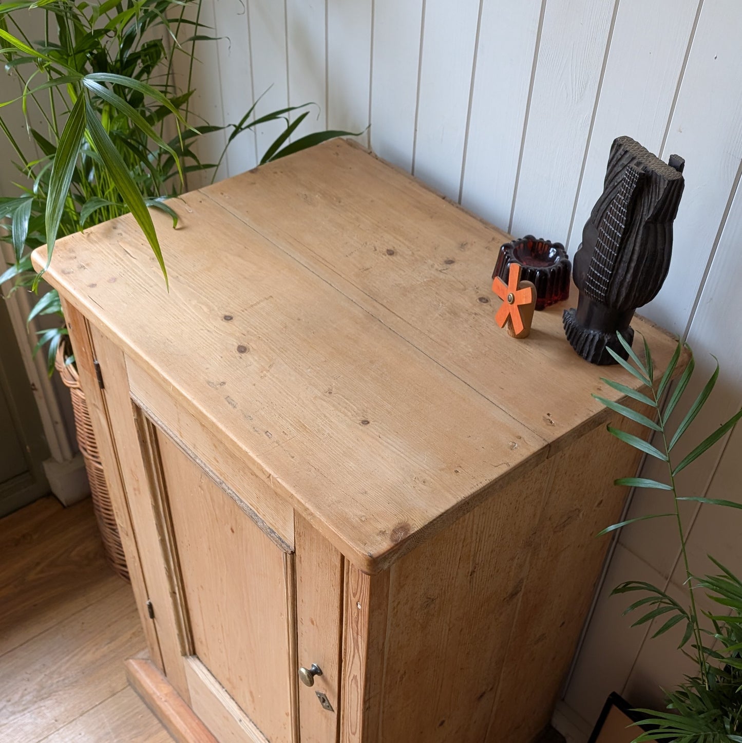 Small Victorian Pine Cupboard