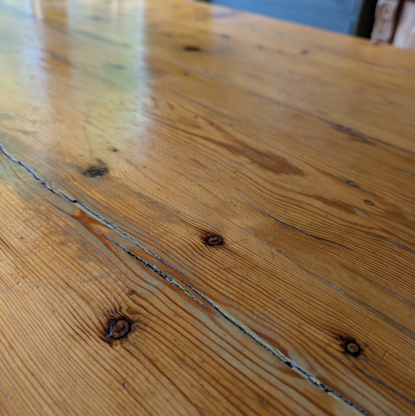 Pine Antique Refectory Table