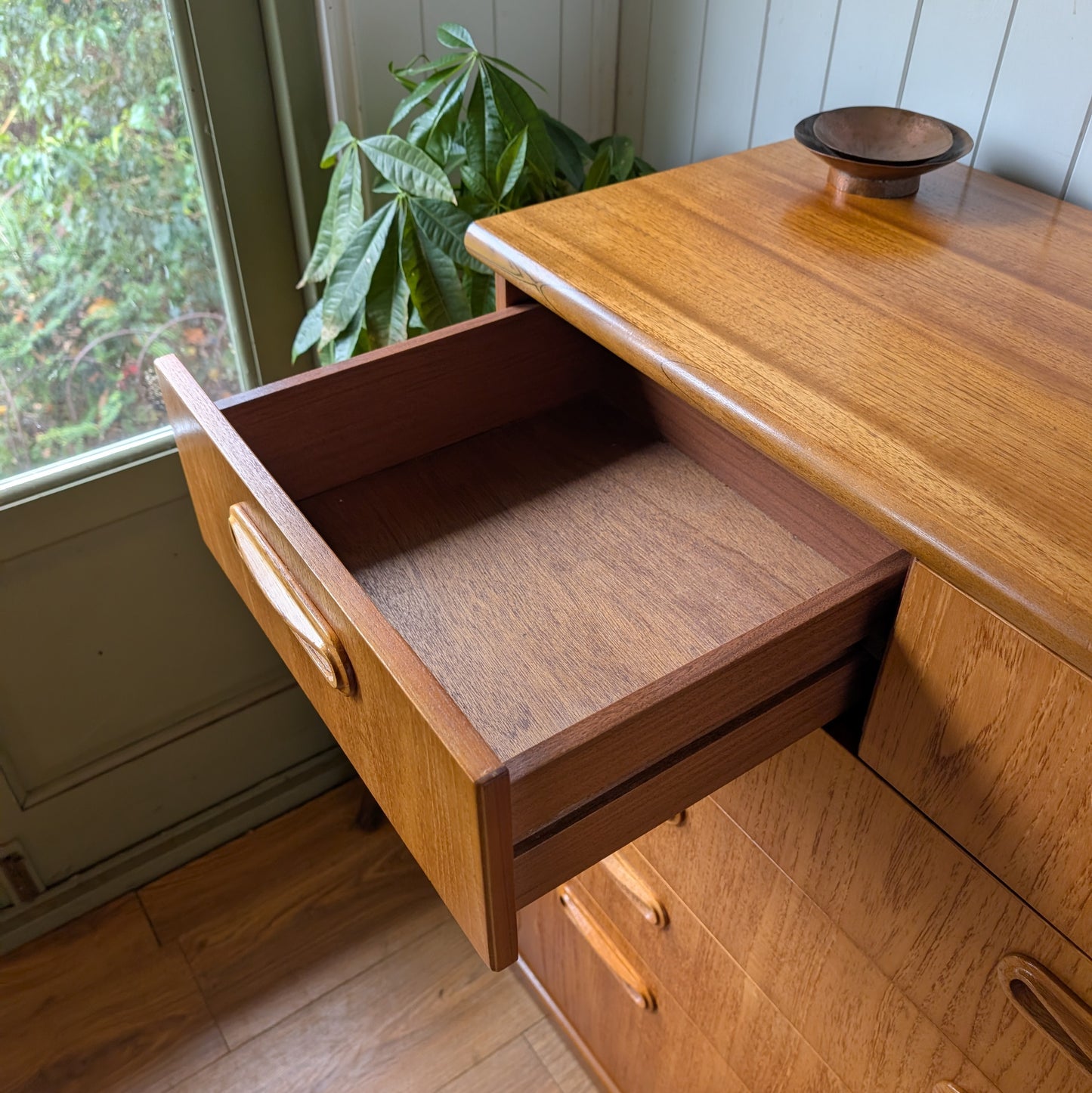 Tall Mid Century Chest of Drawers by Meredrew