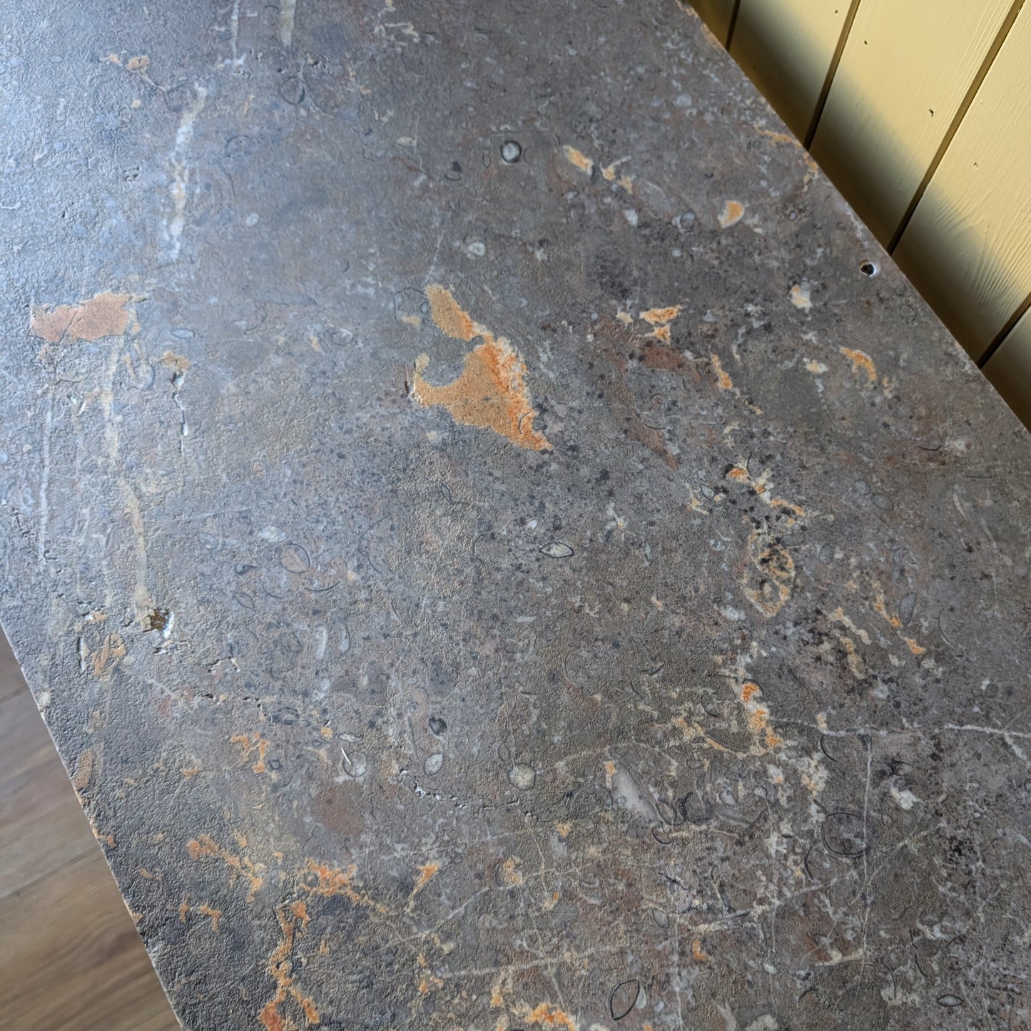 Antique French Cast Iron Table by