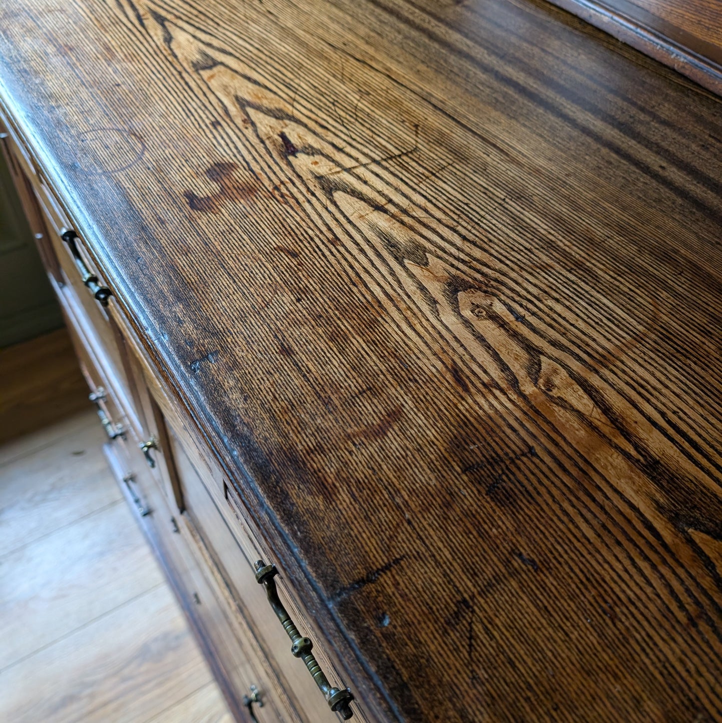 Small Arts And Crafts Oak Dresser