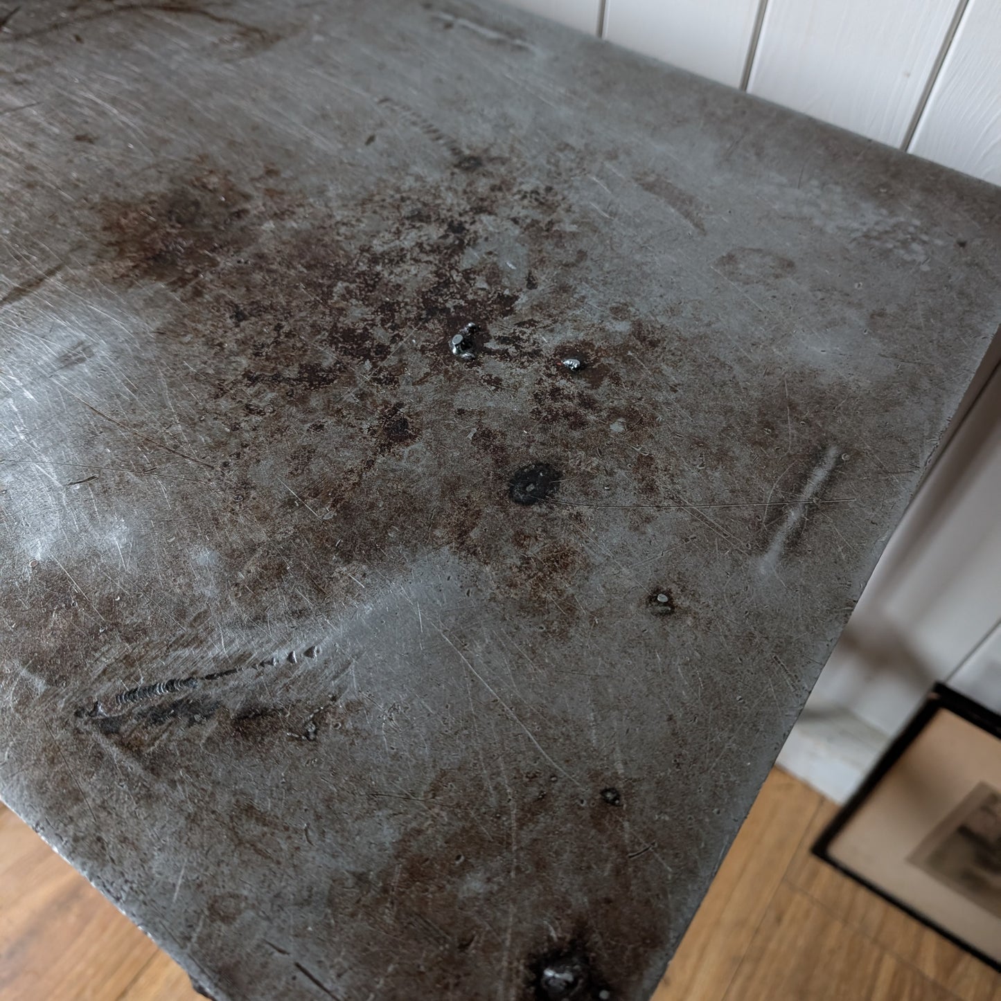 Small Vintage Industrial Table