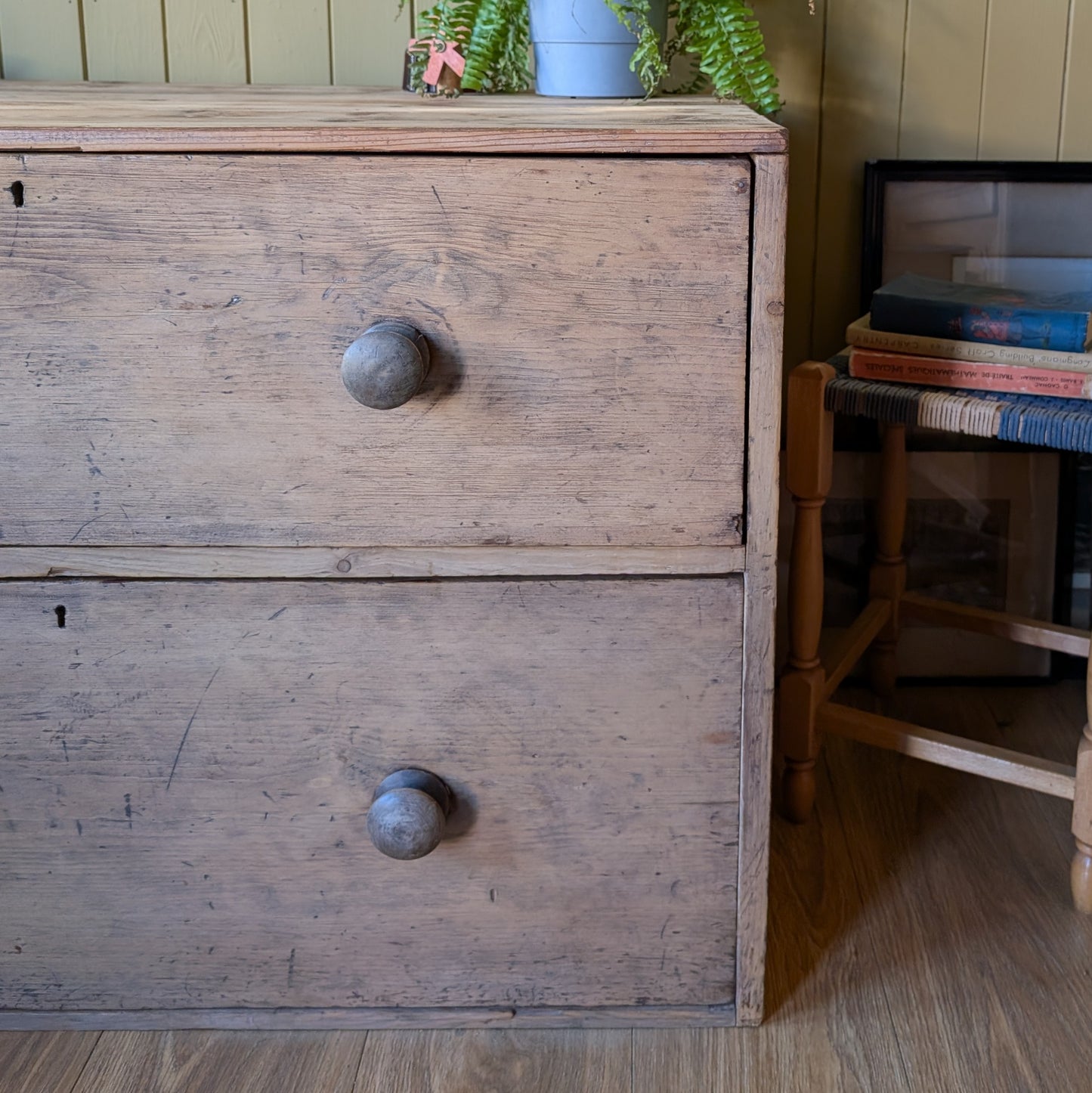 Low Victorian Chest of Drawers