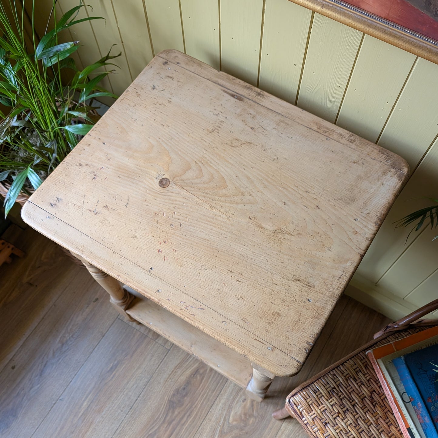 Victorian Pine Side Table