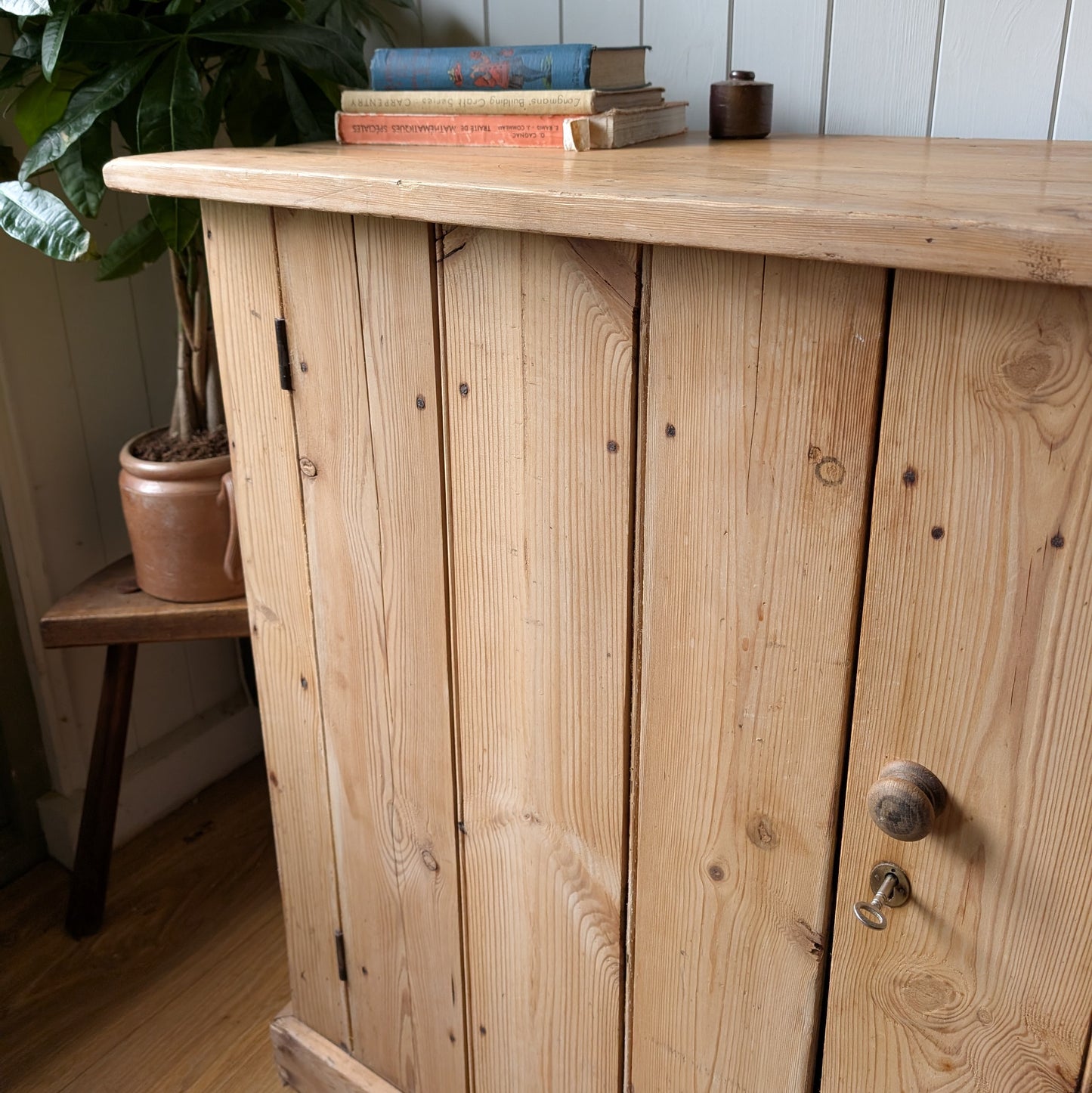 Antique Farmhouse Cupboard