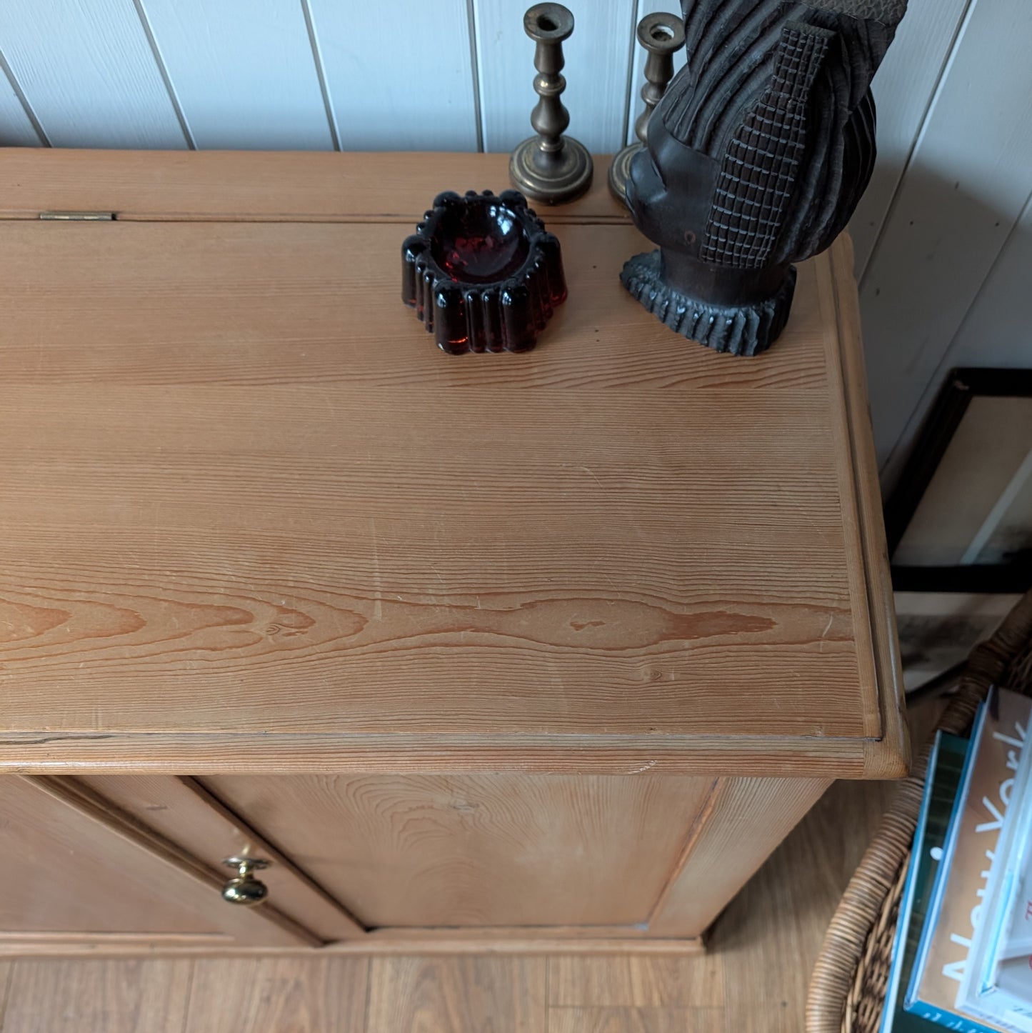Victorian Pine Cupboard