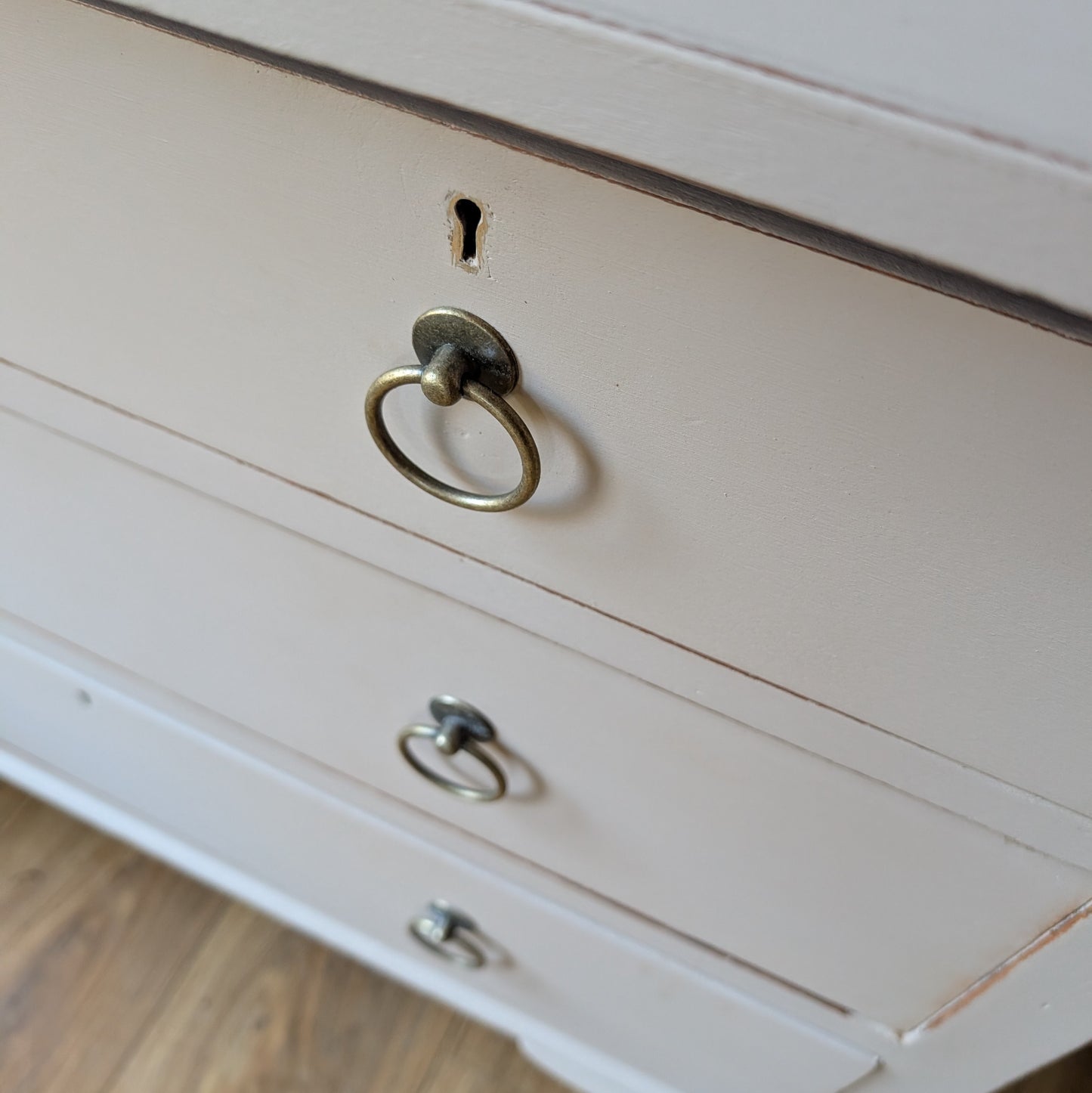 Painted Antique Chest of Drawers