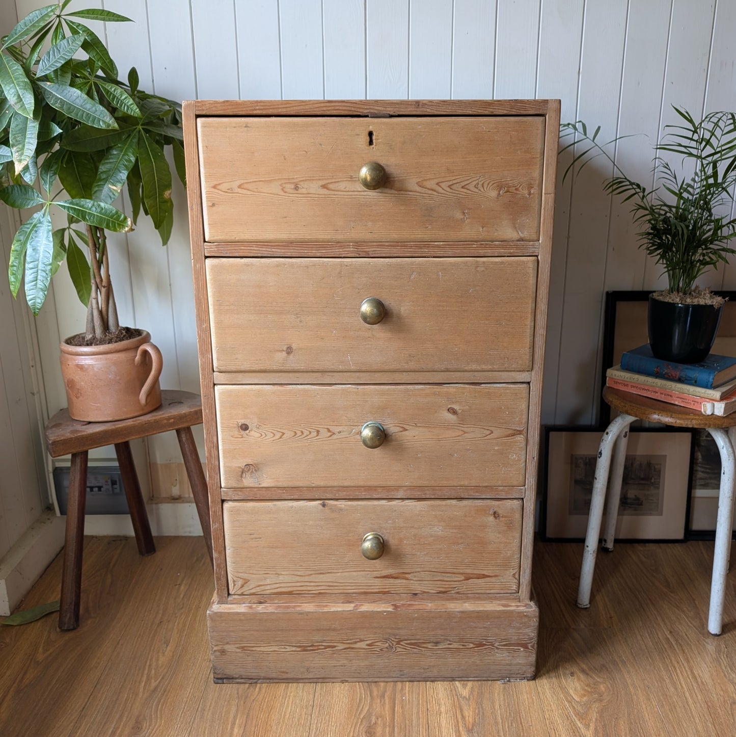 Victorian Pine Workshop Drawers