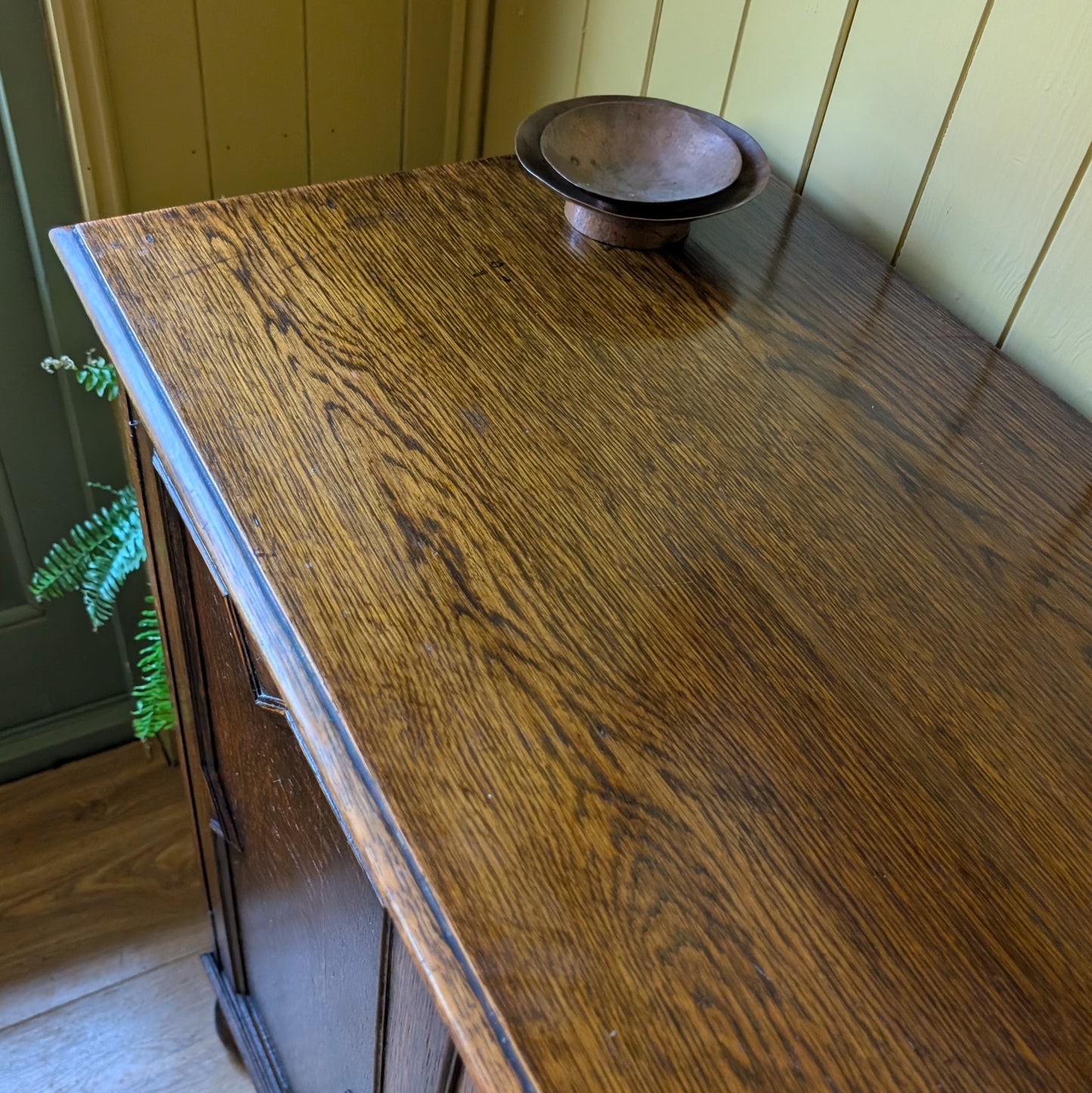 Antique Oak Cupboard