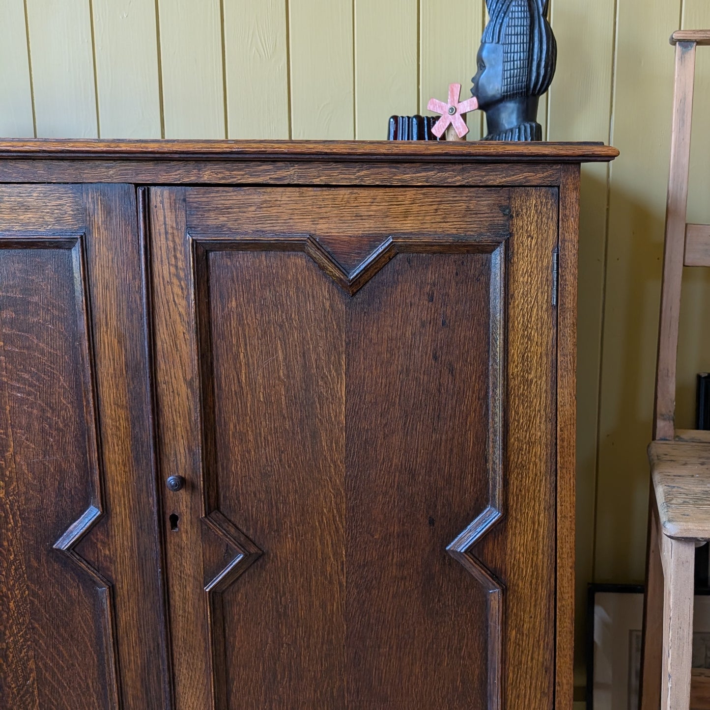 Antique Oak Cupboard