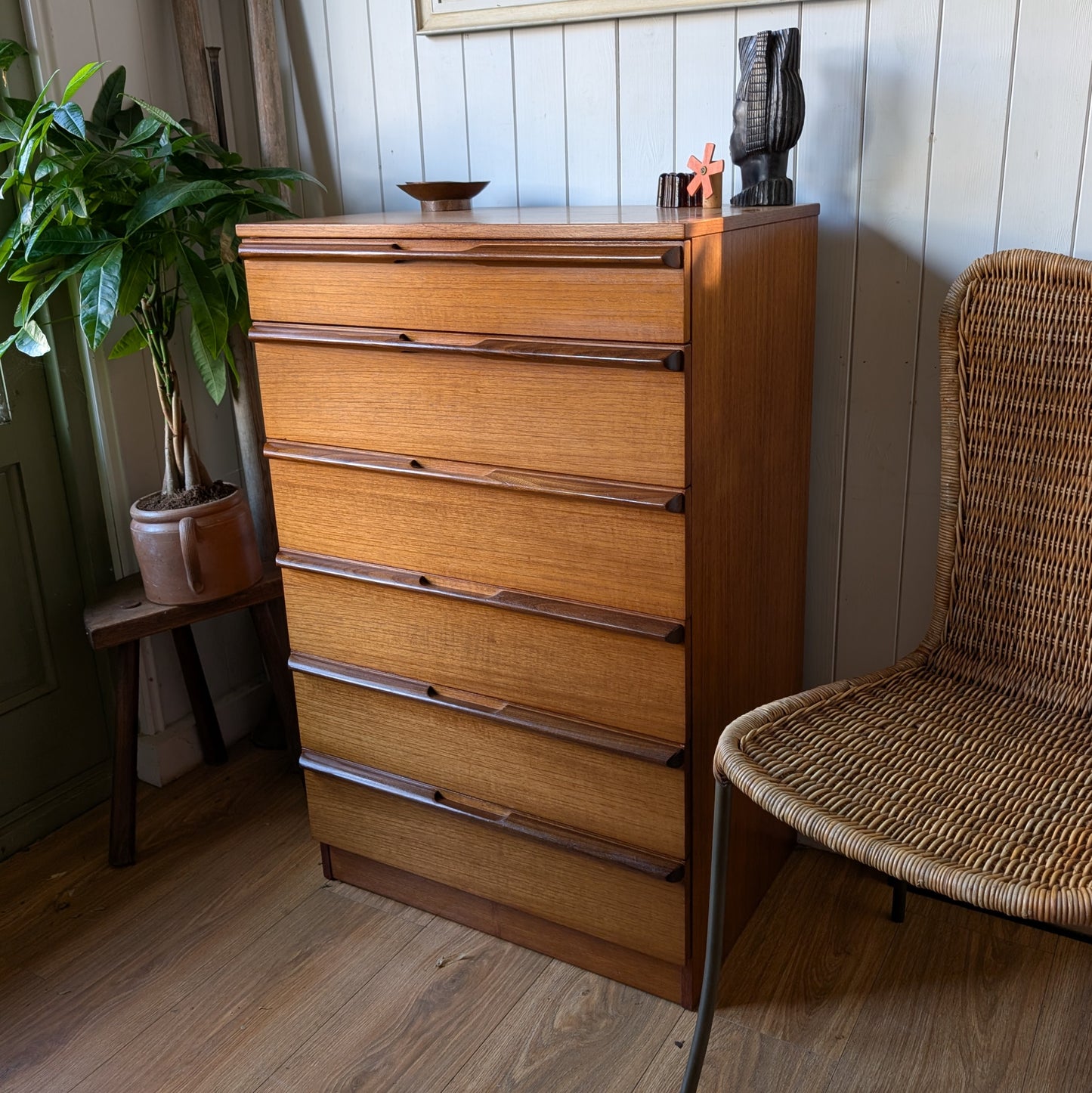 Tall Mid Century Chest of Drawers