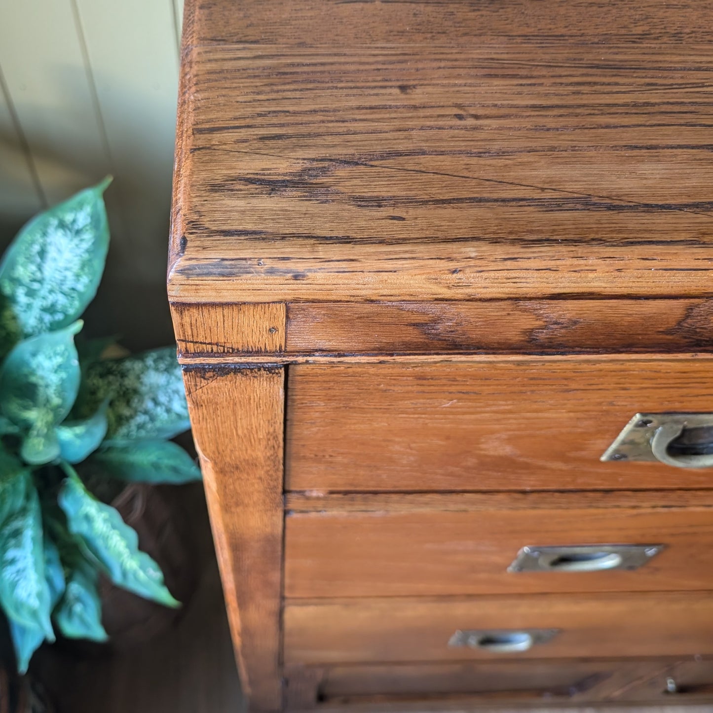1940s RAF Campaign Chest Of Drawers