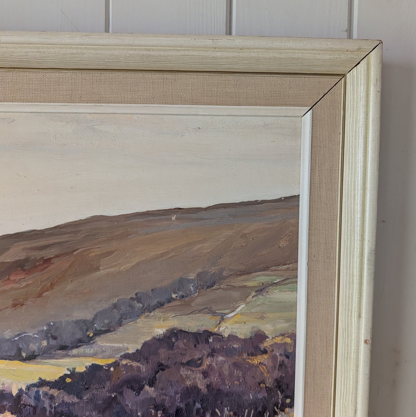Mid Century Landscape Oil Painting