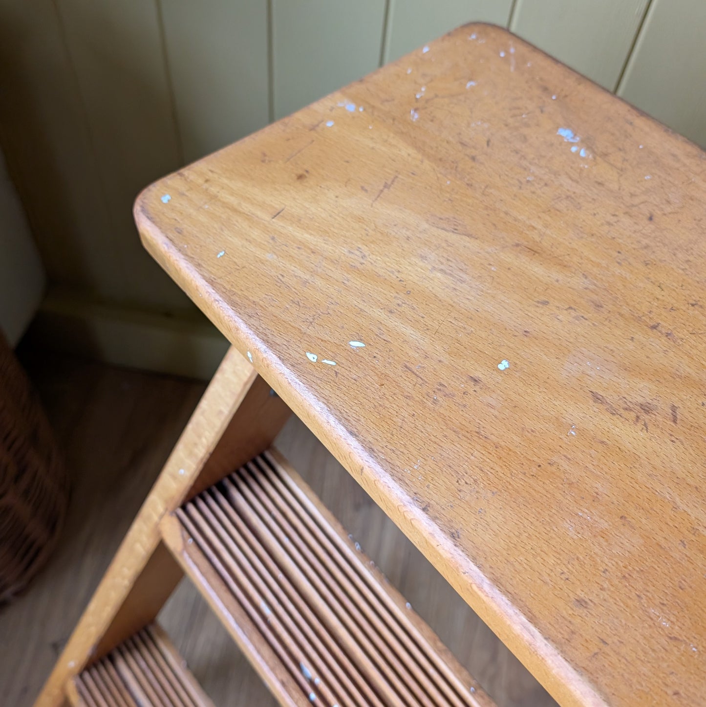 Small Mid Century Step Ladder