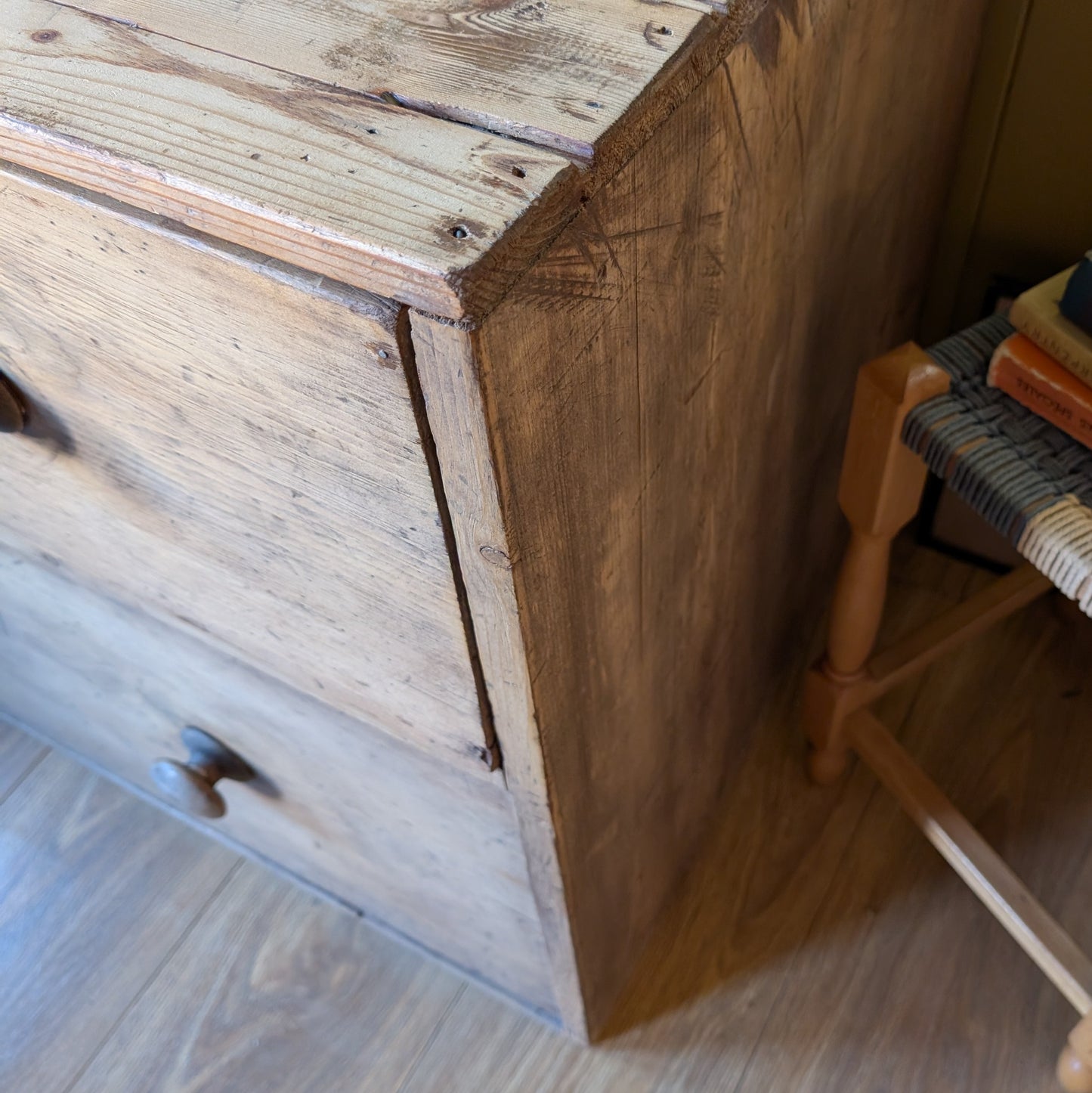 Low Victorian Chest of Drawers