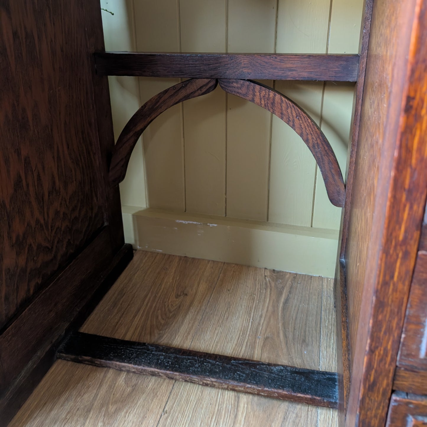 Antique Oak Students Desk