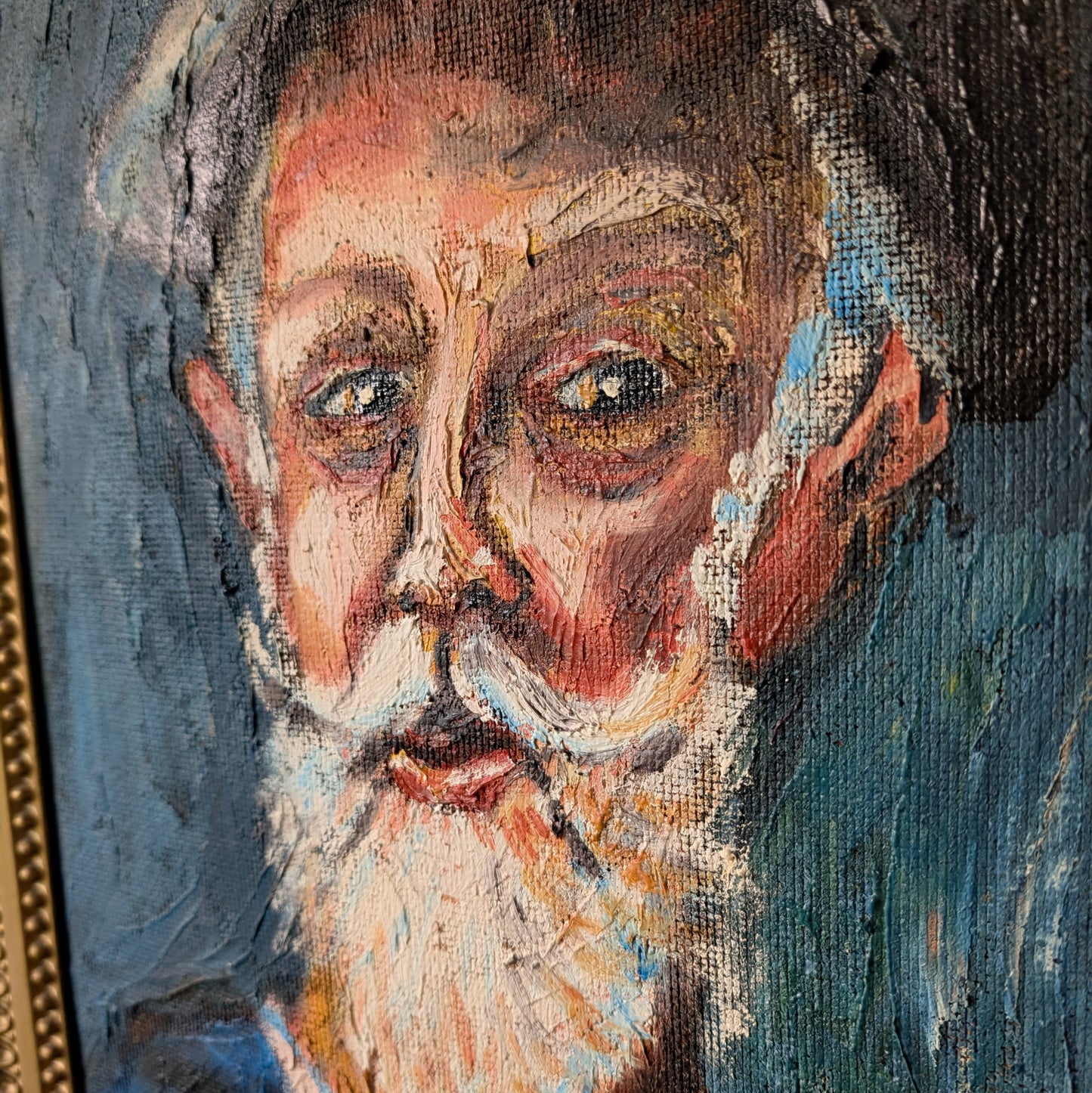 French Oil Portrait