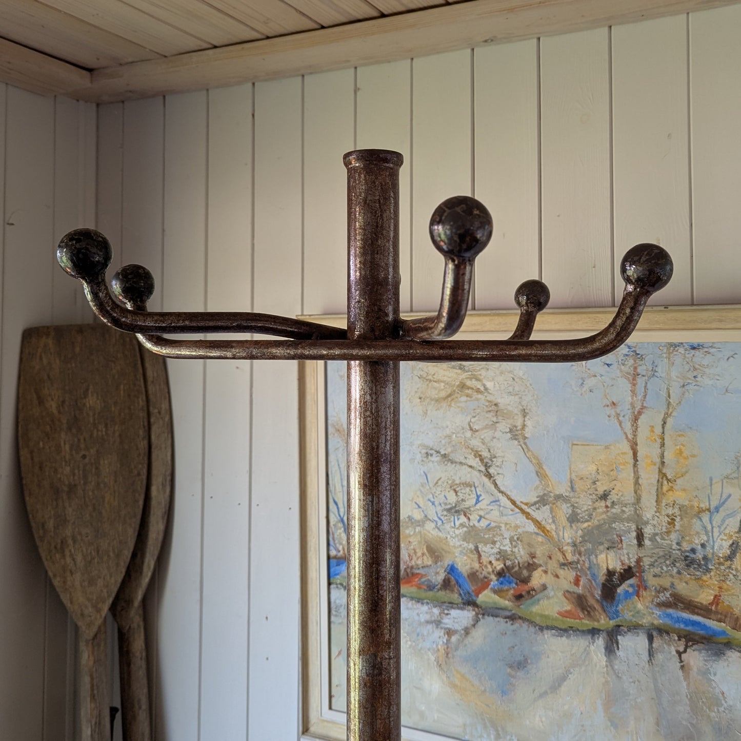 Vintage Industrial Coat Stand