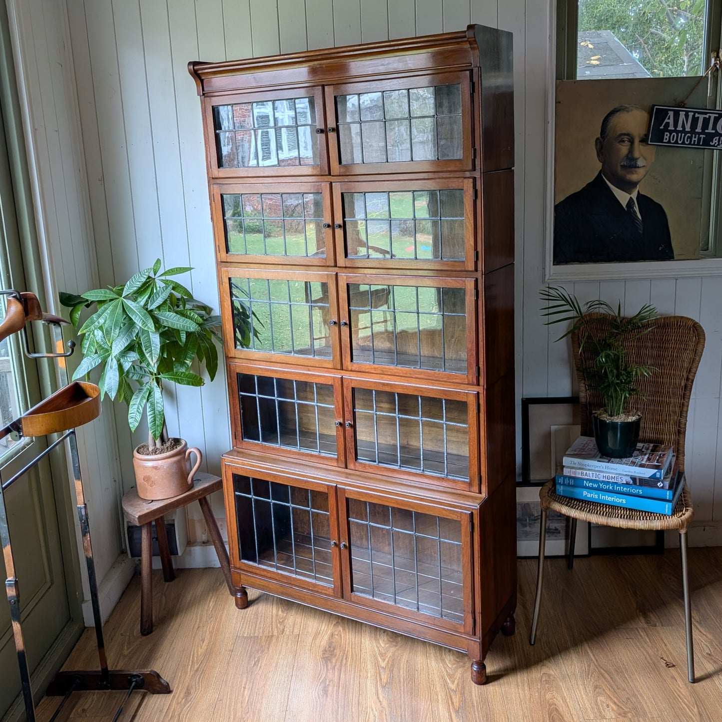 Antique Barristers Bookcase by Minty