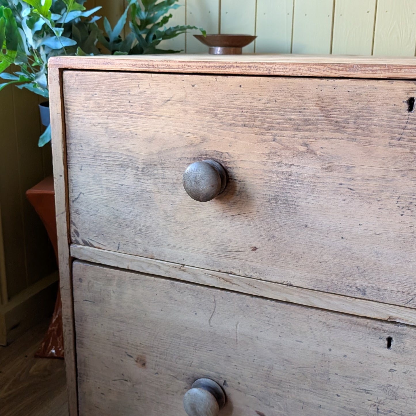 Low Victorian Chest of Drawers