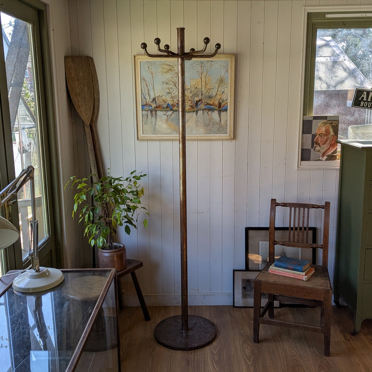 Vintage Industrial Coat Stand