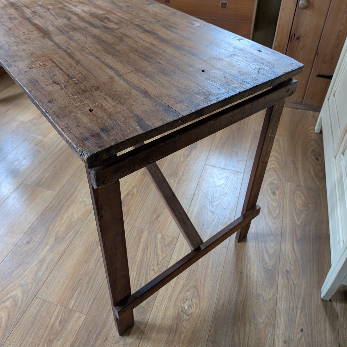 Antique Trestle Table