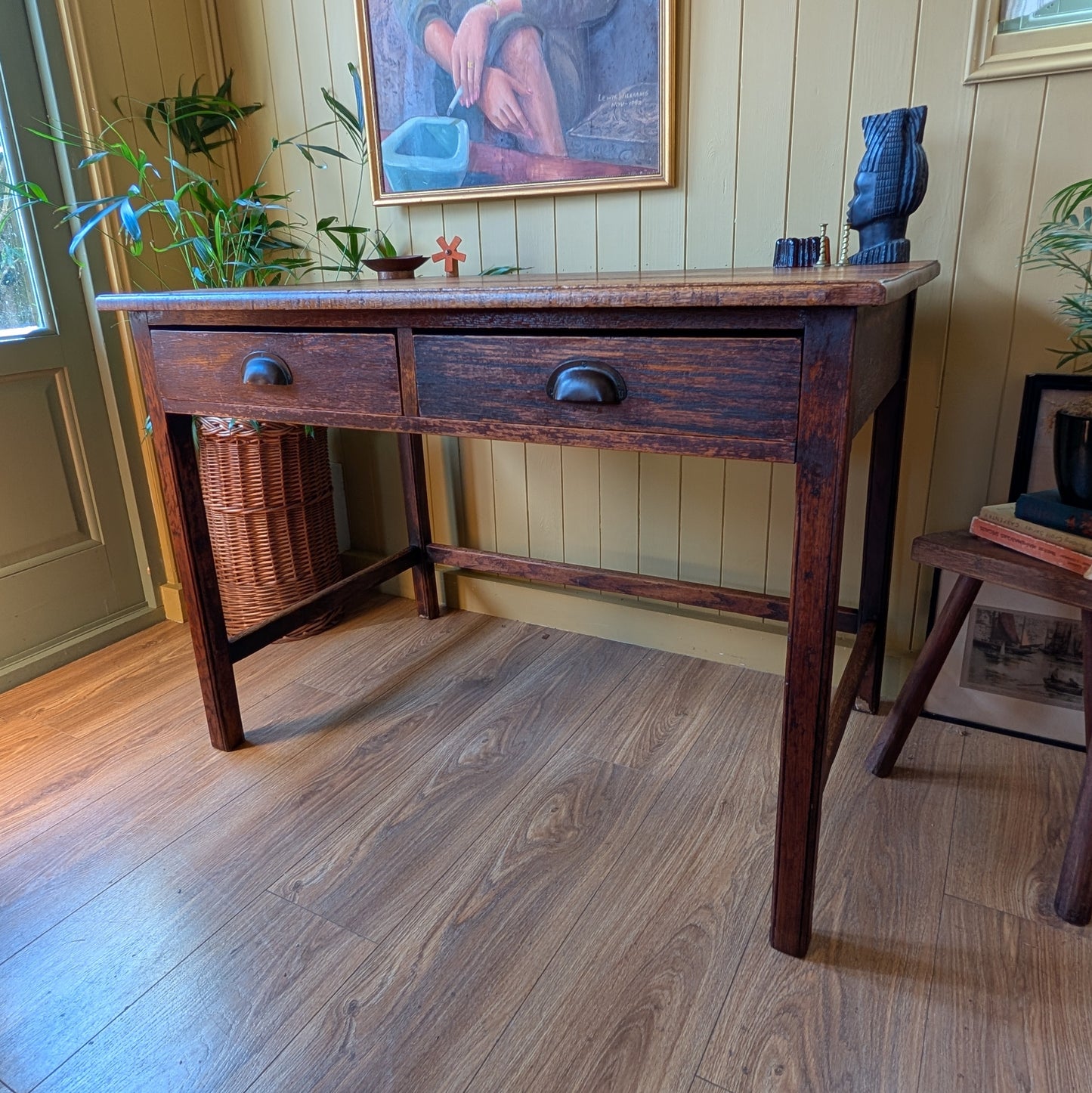Antique Oak Desk