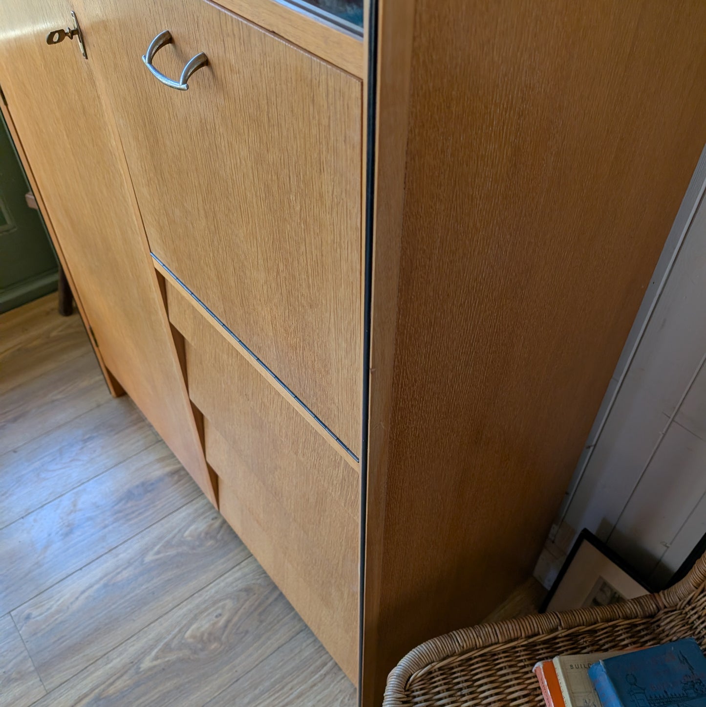 Small Vintage Mid Century Wardrobe