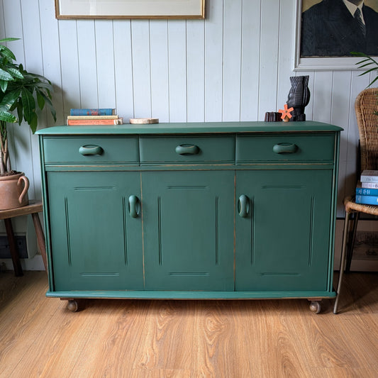 Painted Mid Century Sideboard