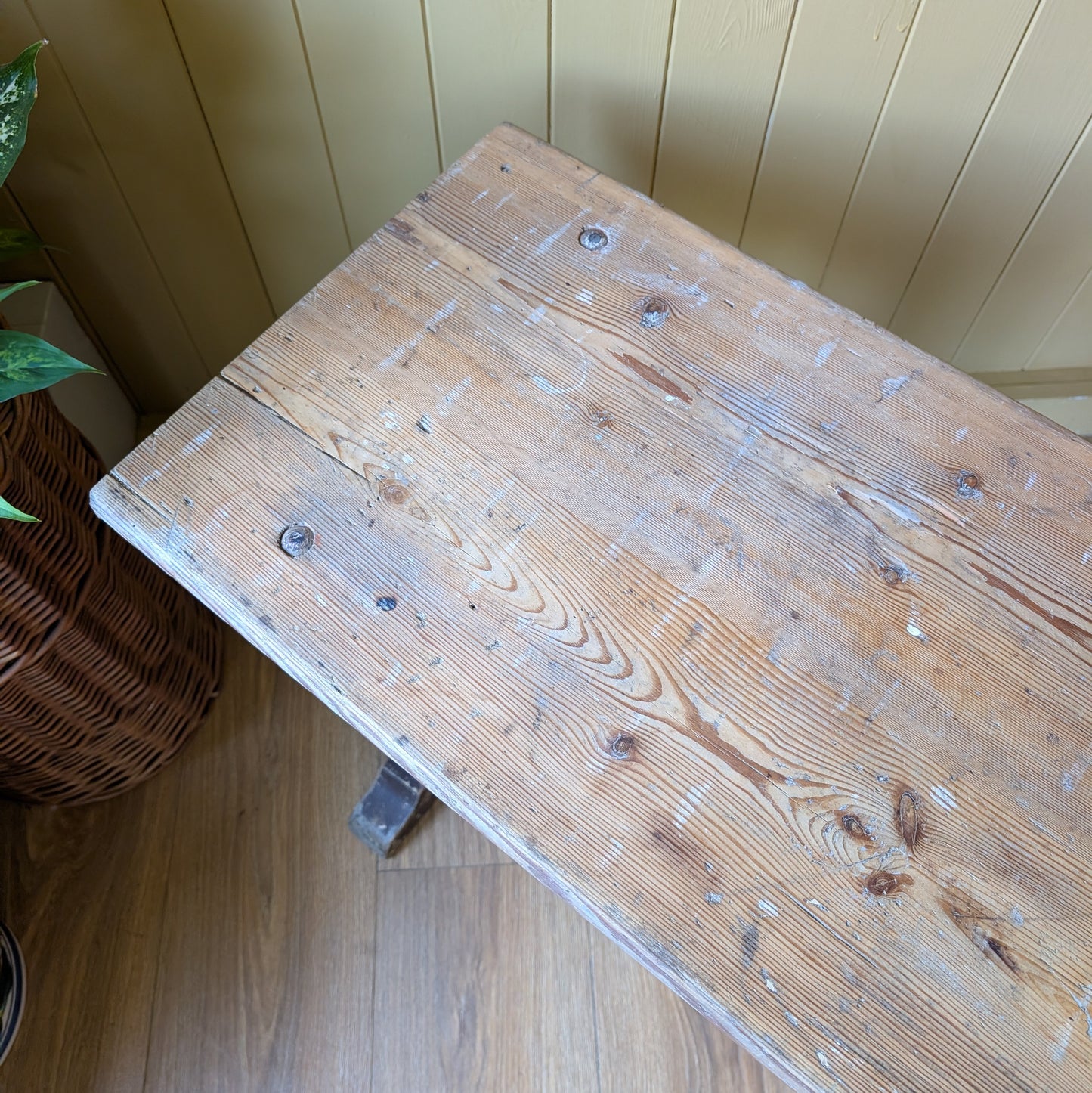 Rustic Antique French Bench