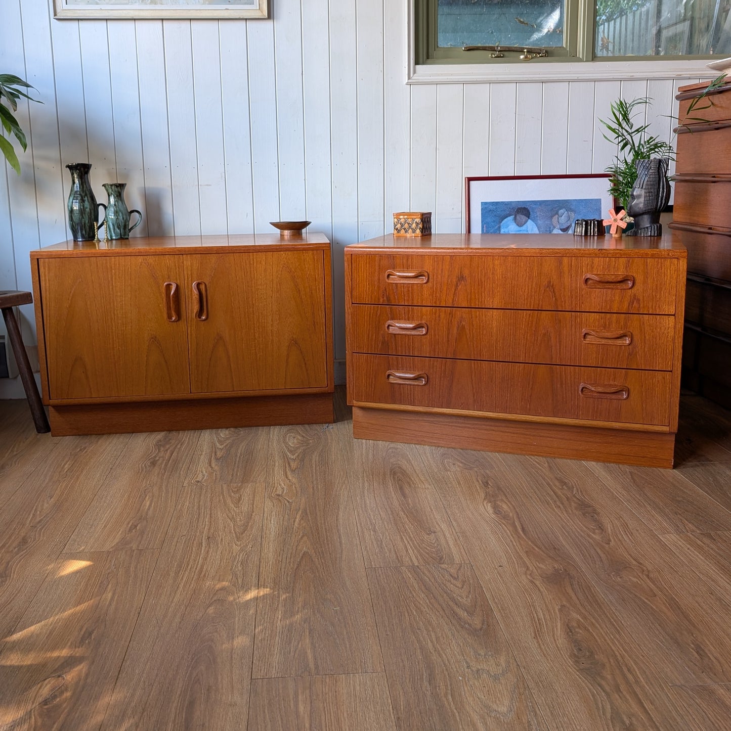 Pair of Gplan Fresco Low Vintage Units