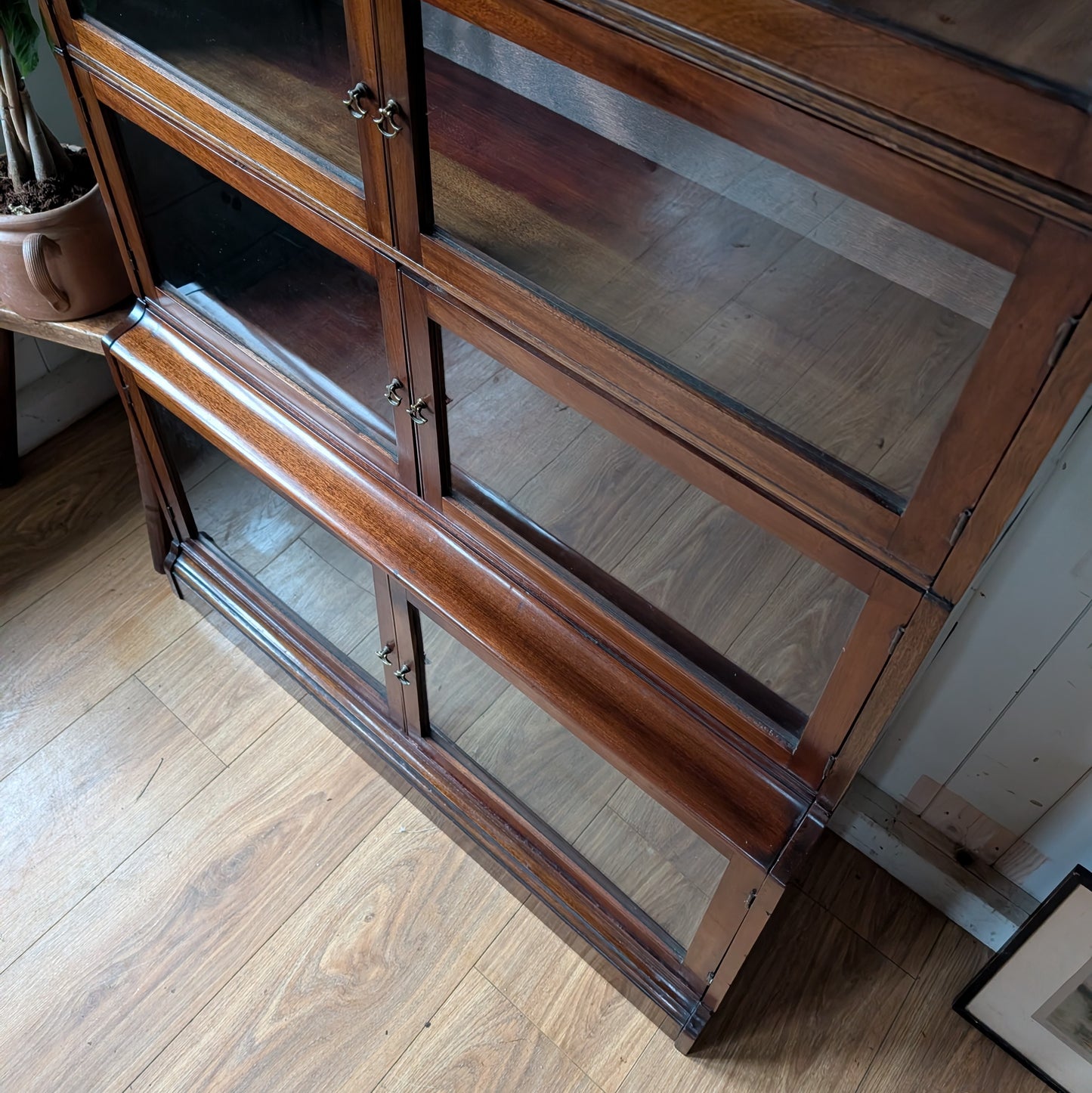 Antique Barristers Bookcase manufactured by Minty