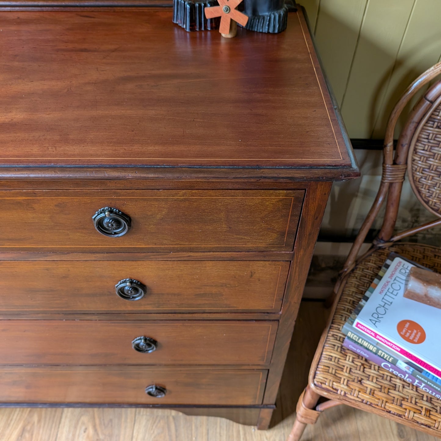 Antique Inlaid Chest of Drawers