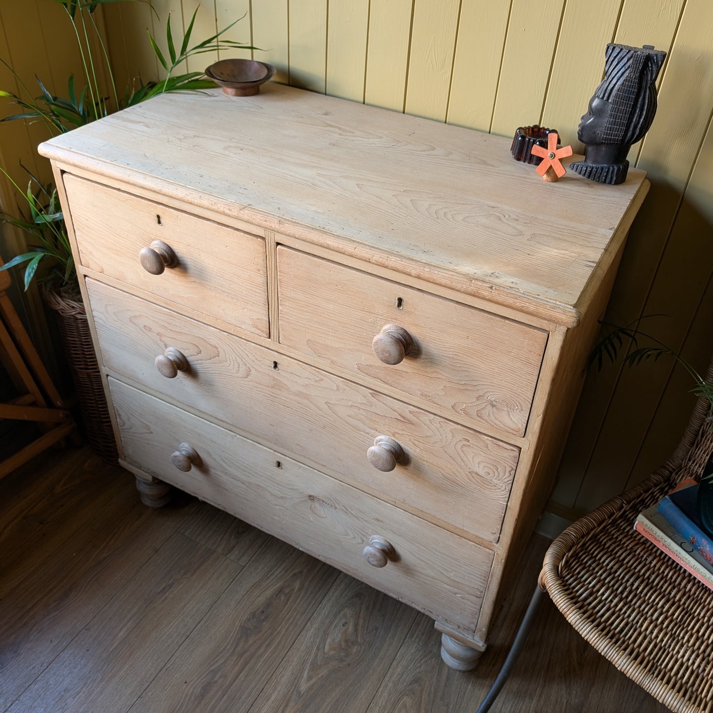 Victorian Pine Chest of Drawers