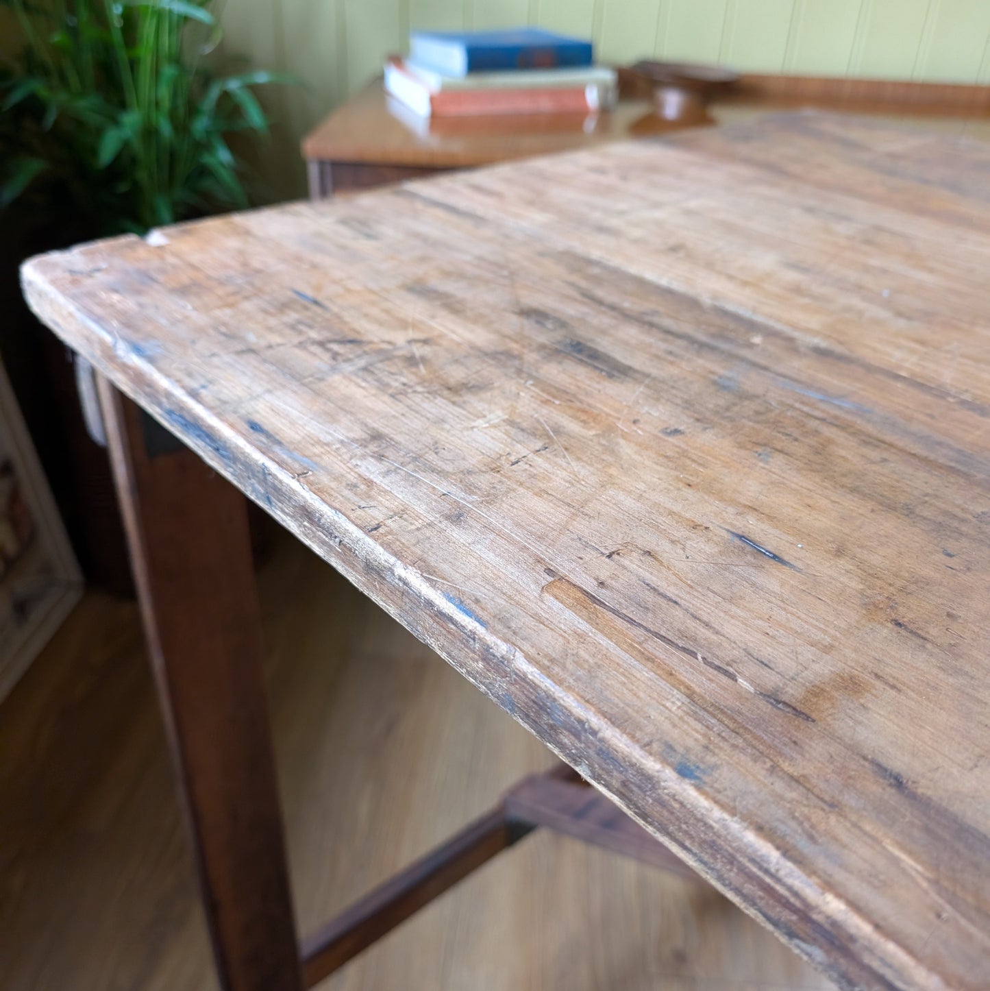 Antique Trestle Table