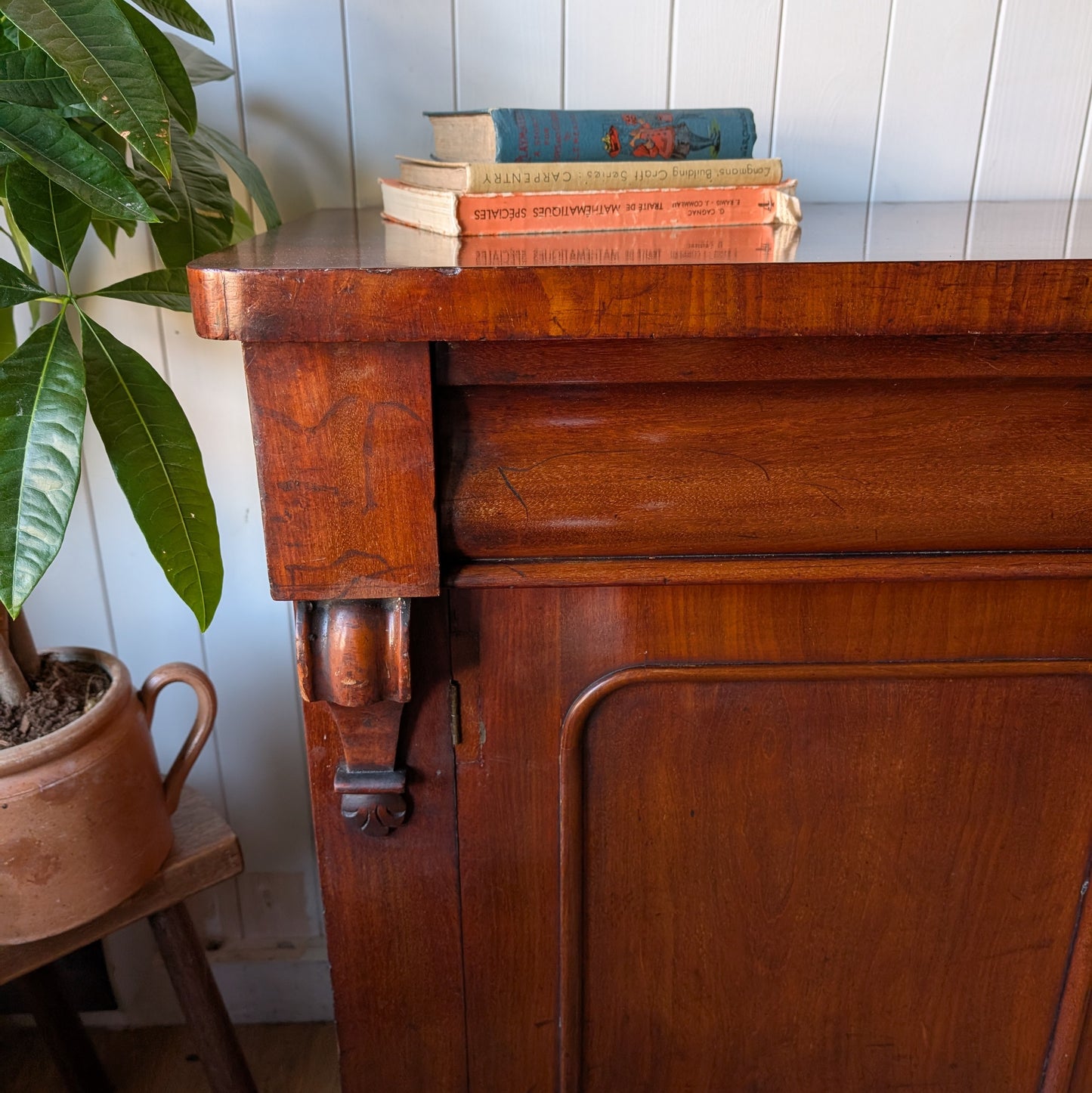 Victorian Cupboard with 2 Drawers [ref:7387]
