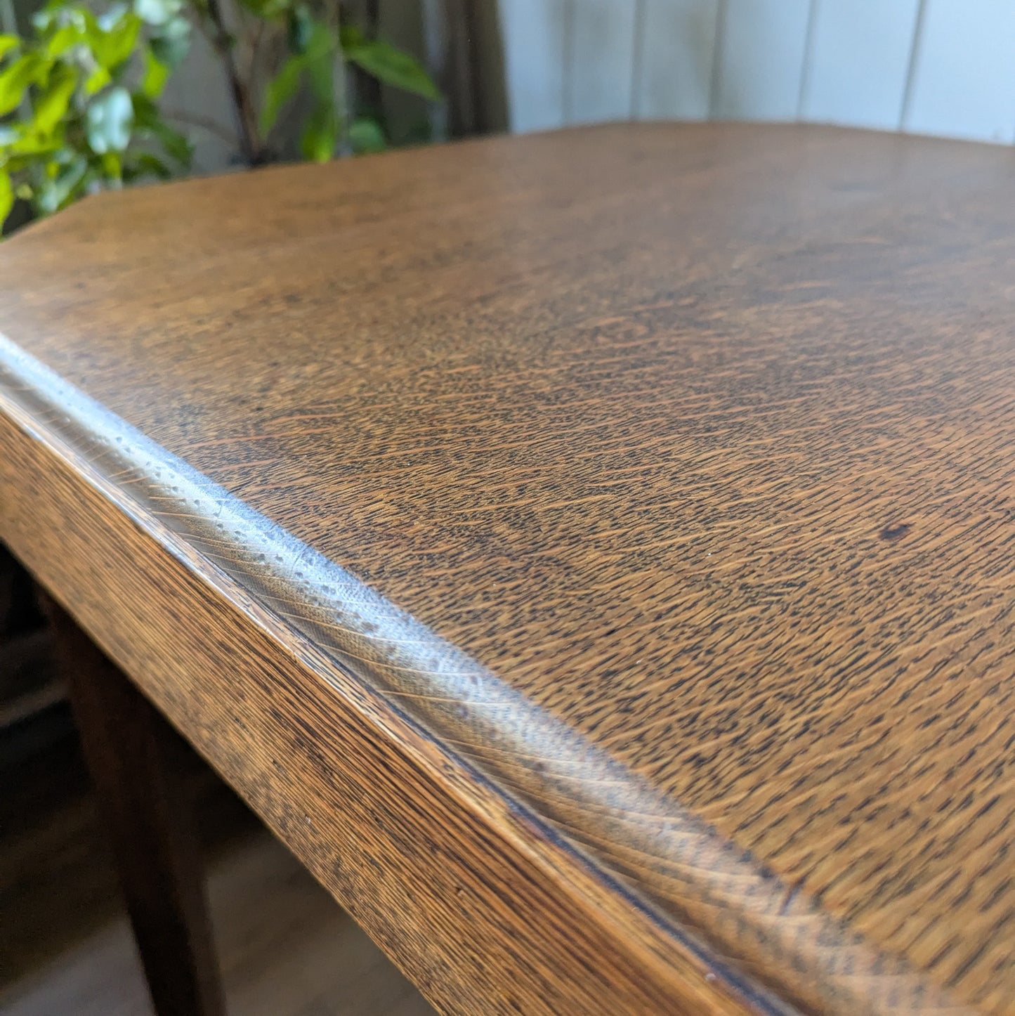 Art Deco Oak Side Table
