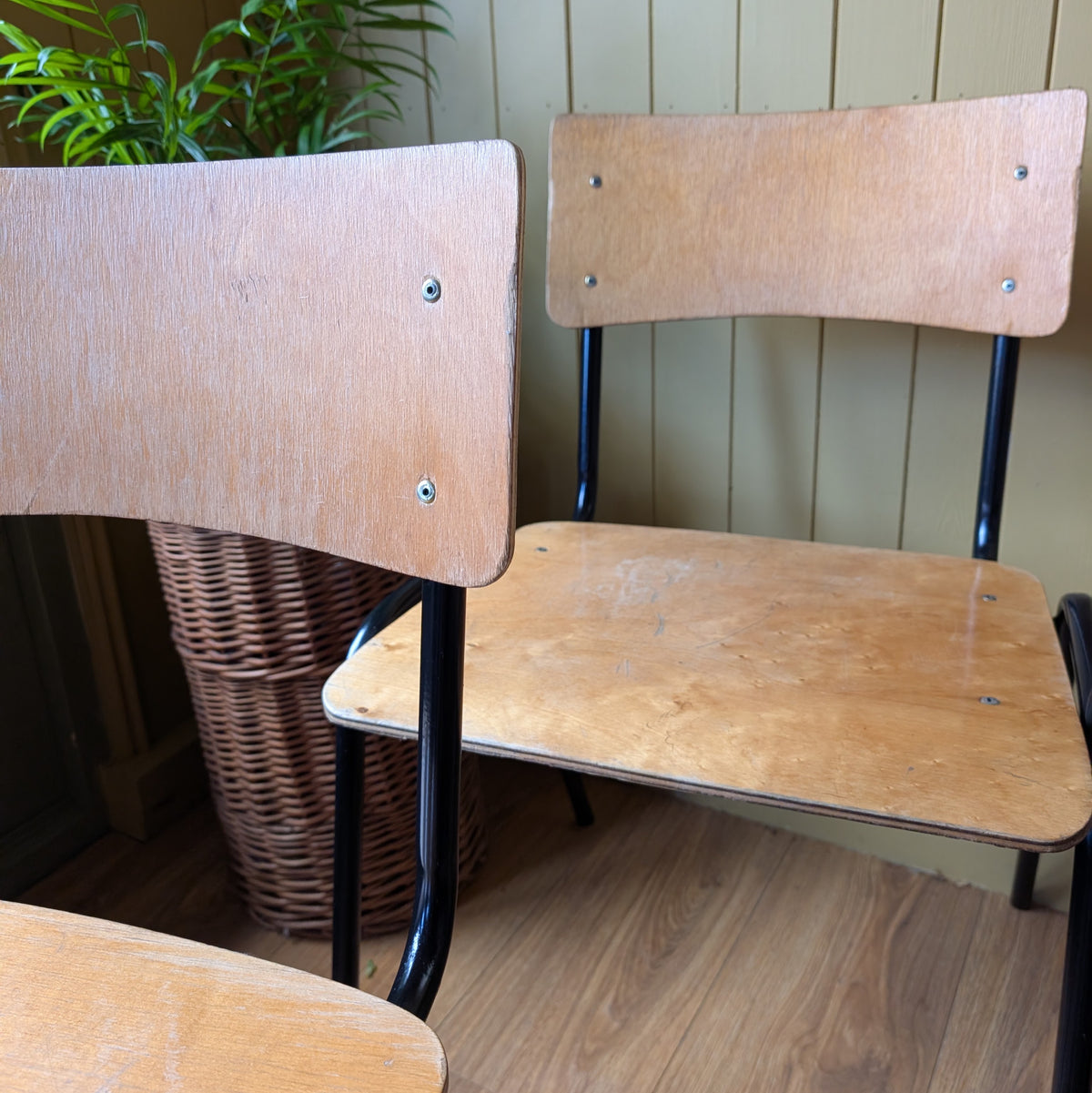 Mid Century Stacking Chairs (price per chair)