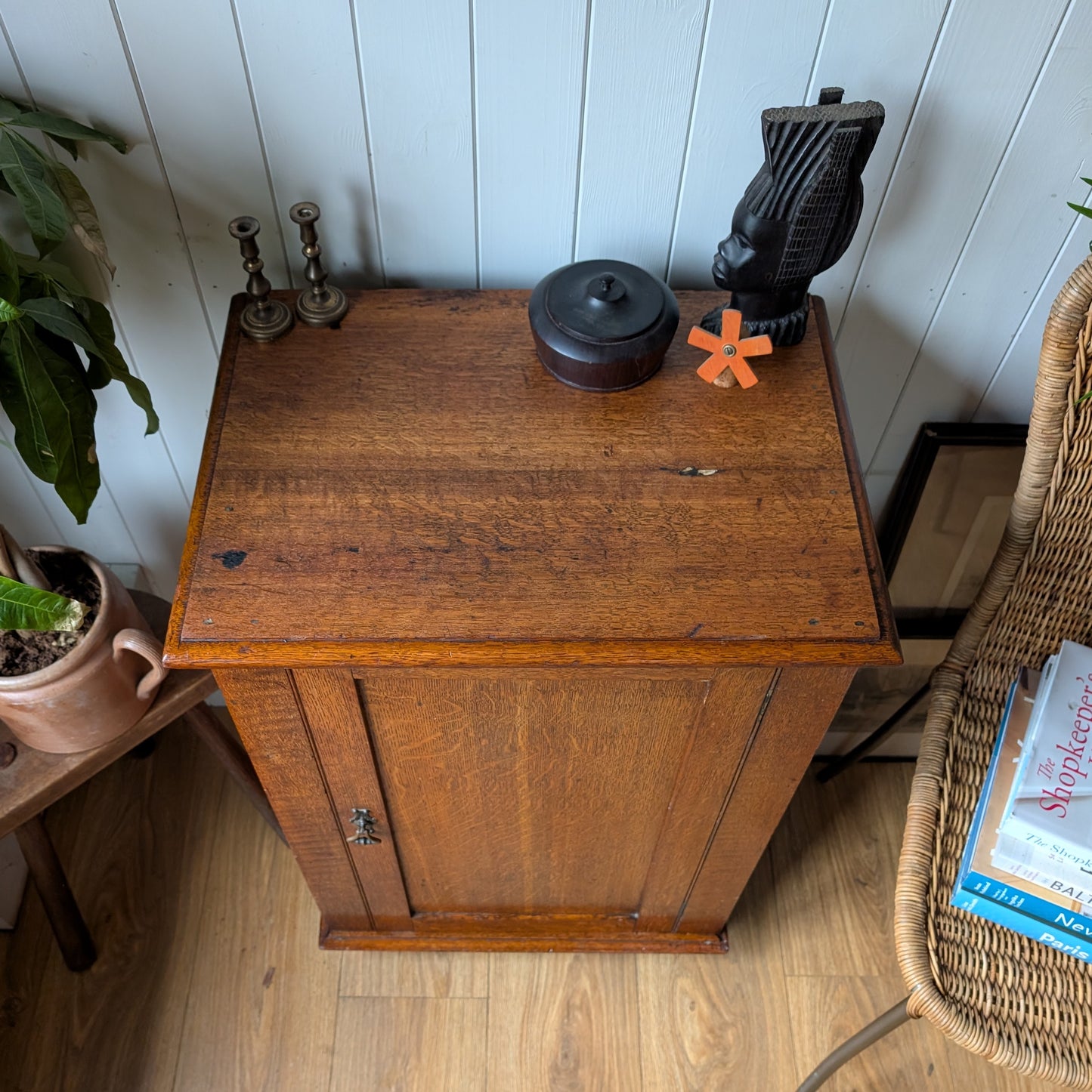 Small Arts and Crafts Oak Cupboard